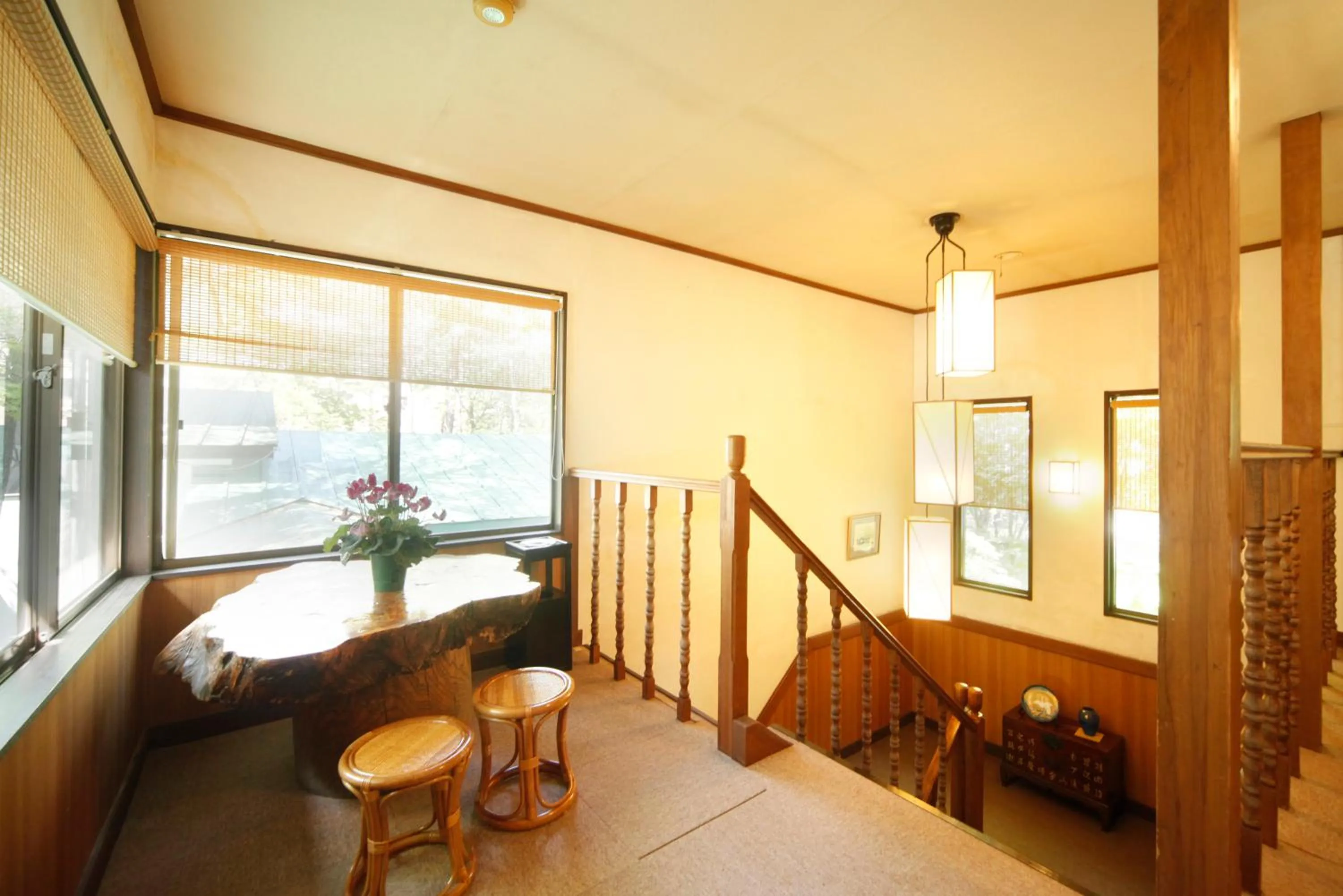 Lounge or bar in ELE Hotel Onsen Ryokufutei