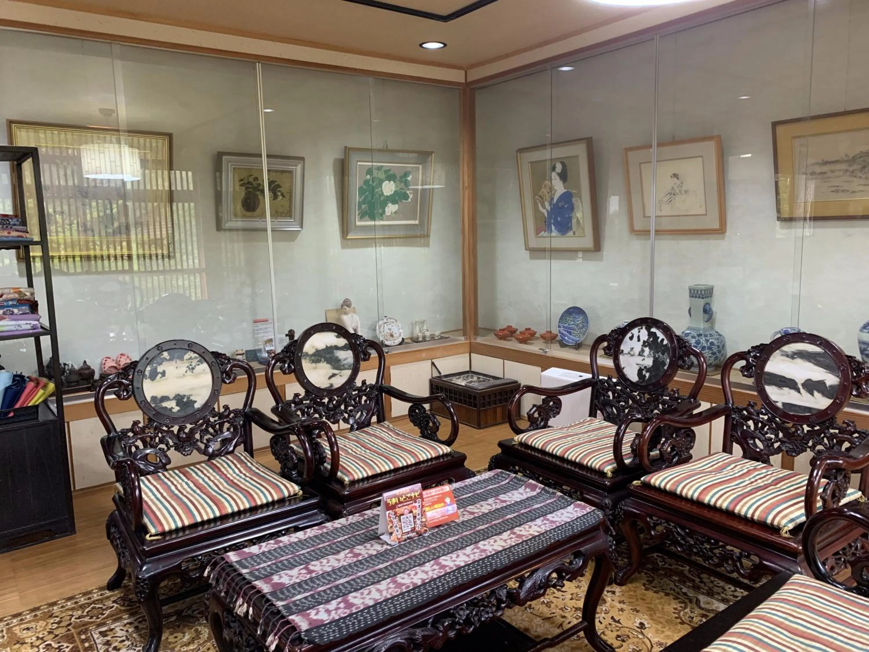 Living room in ELE Hotel Onsen Ryokufutei