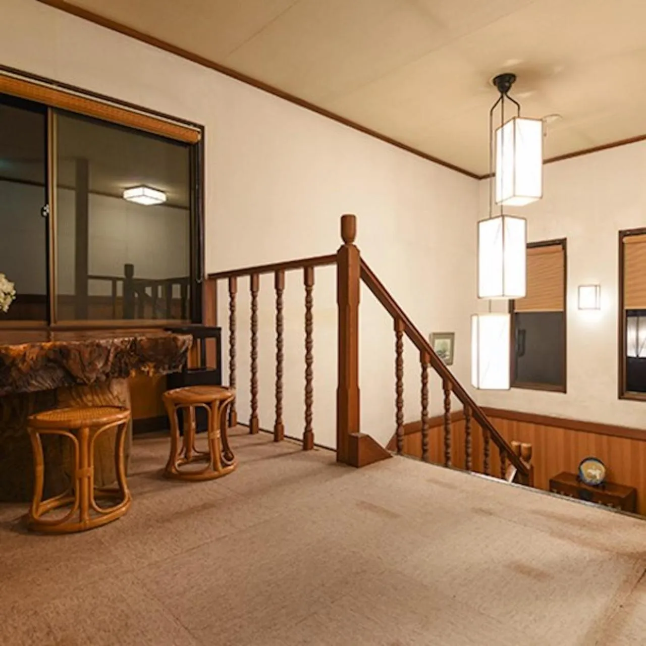 Living room in ELE Hotel Onsen Ryokufutei