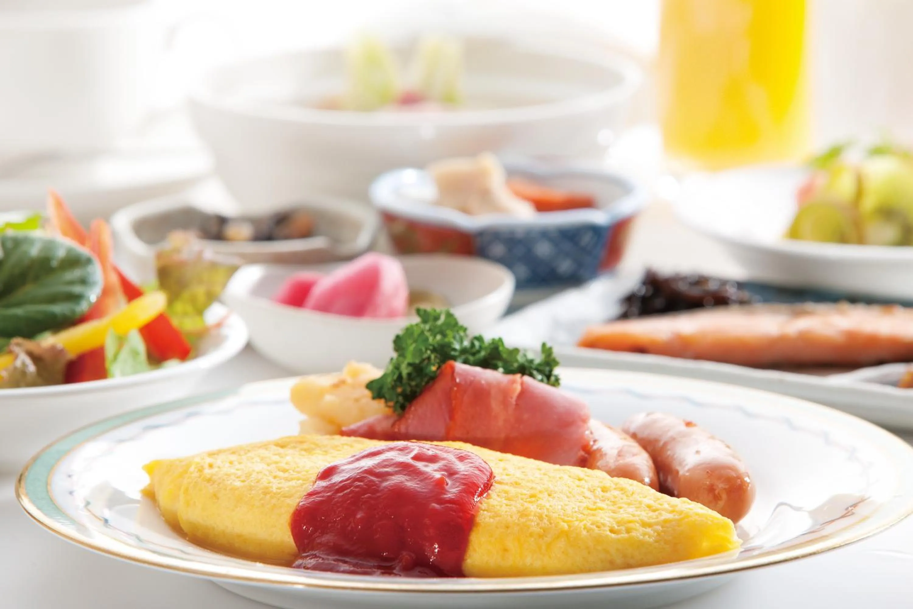 Restaurant/places to eat in Yamagata Kokusai Hotel