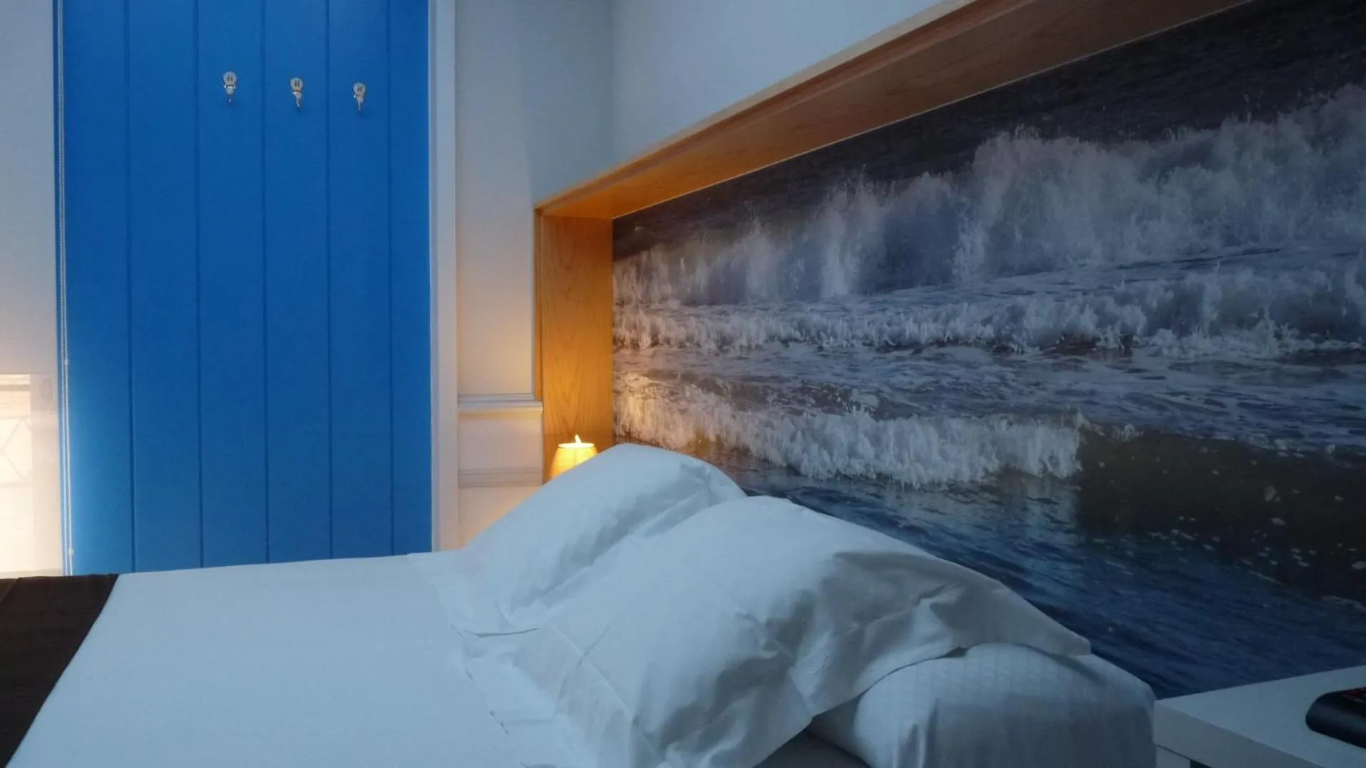 Bed in Hotel Ribes Roges