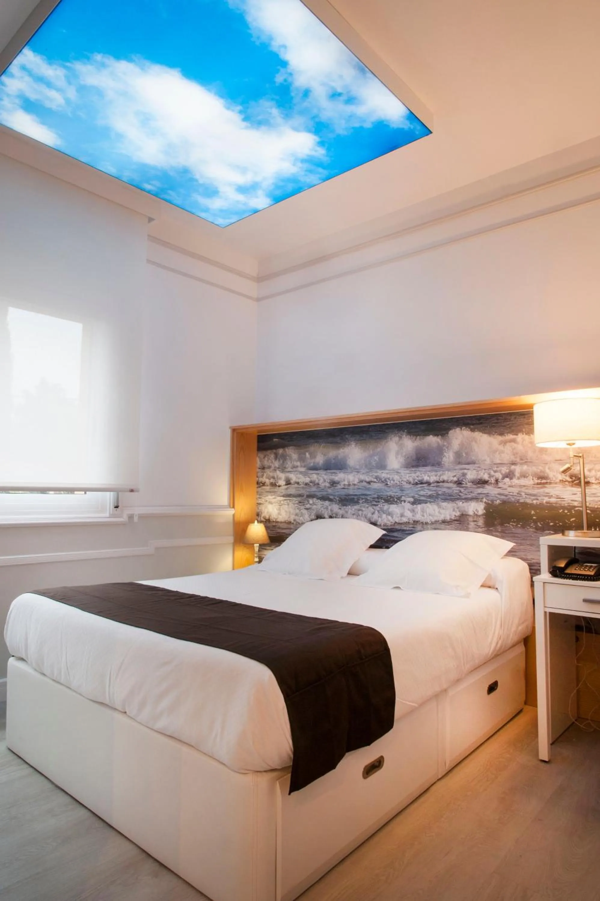 Bed in Hotel Ribes Roges