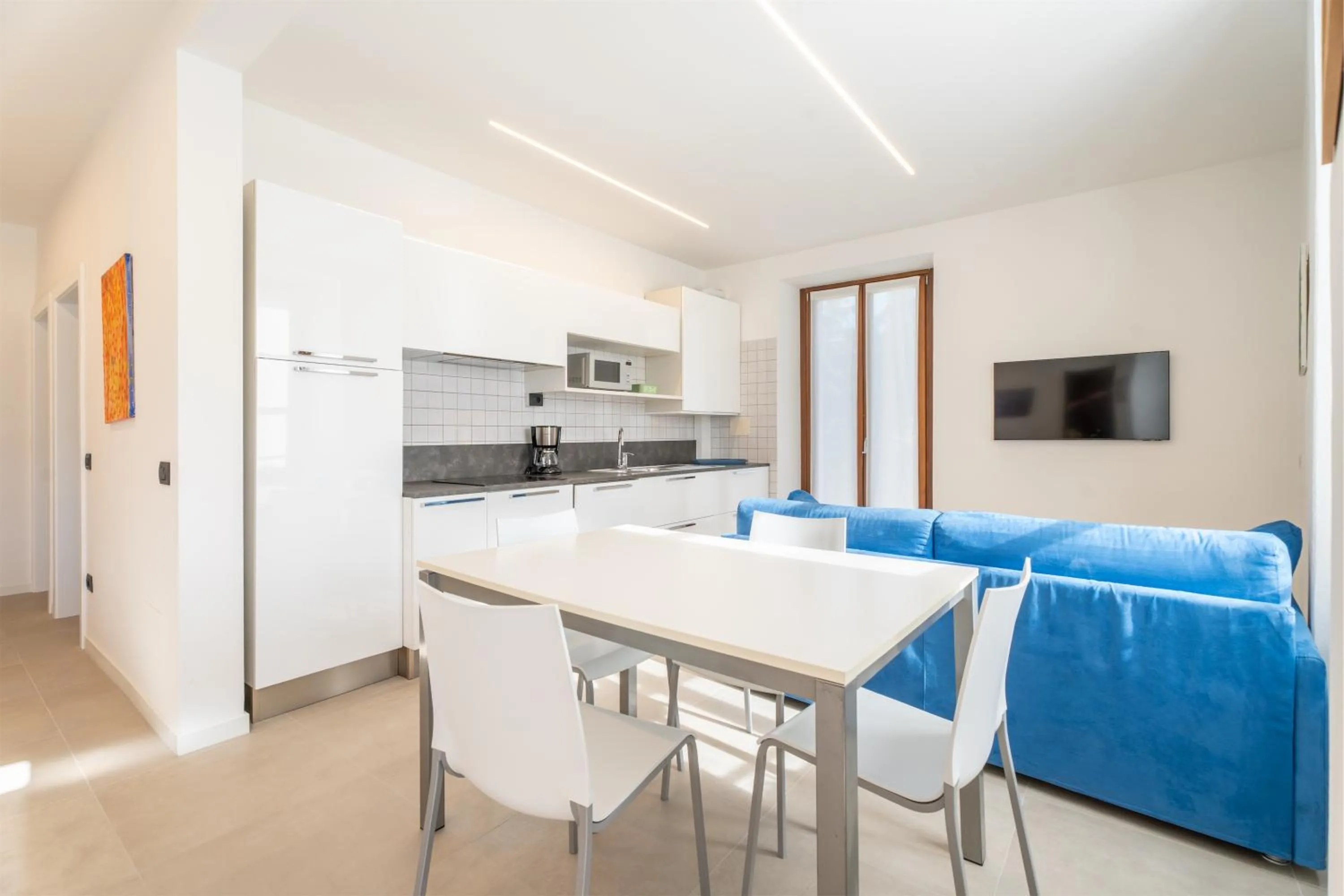 Kitchen or kitchenette in Residence Villa degli Aranci