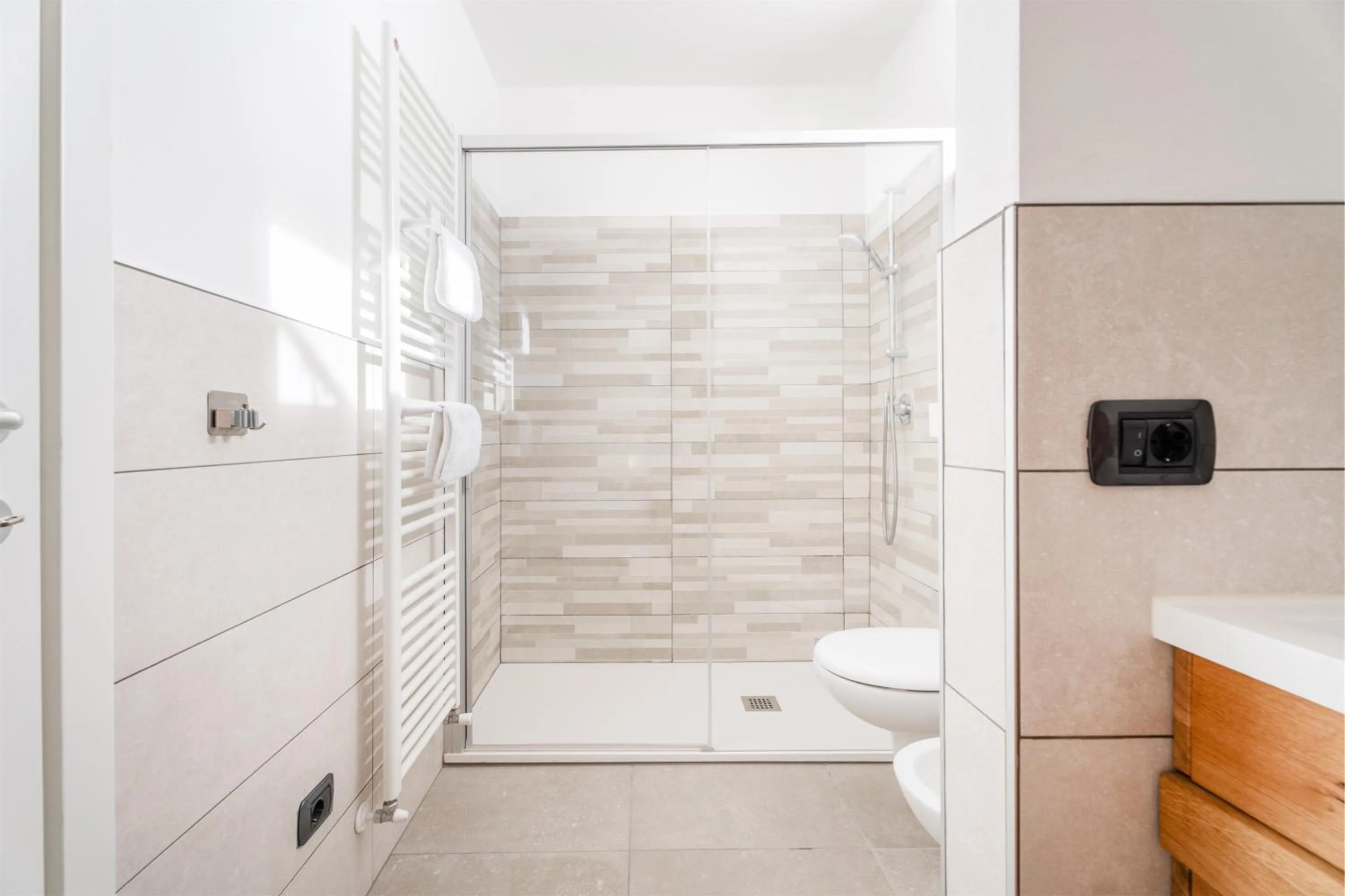 Shower in Residence Villa degli Aranci