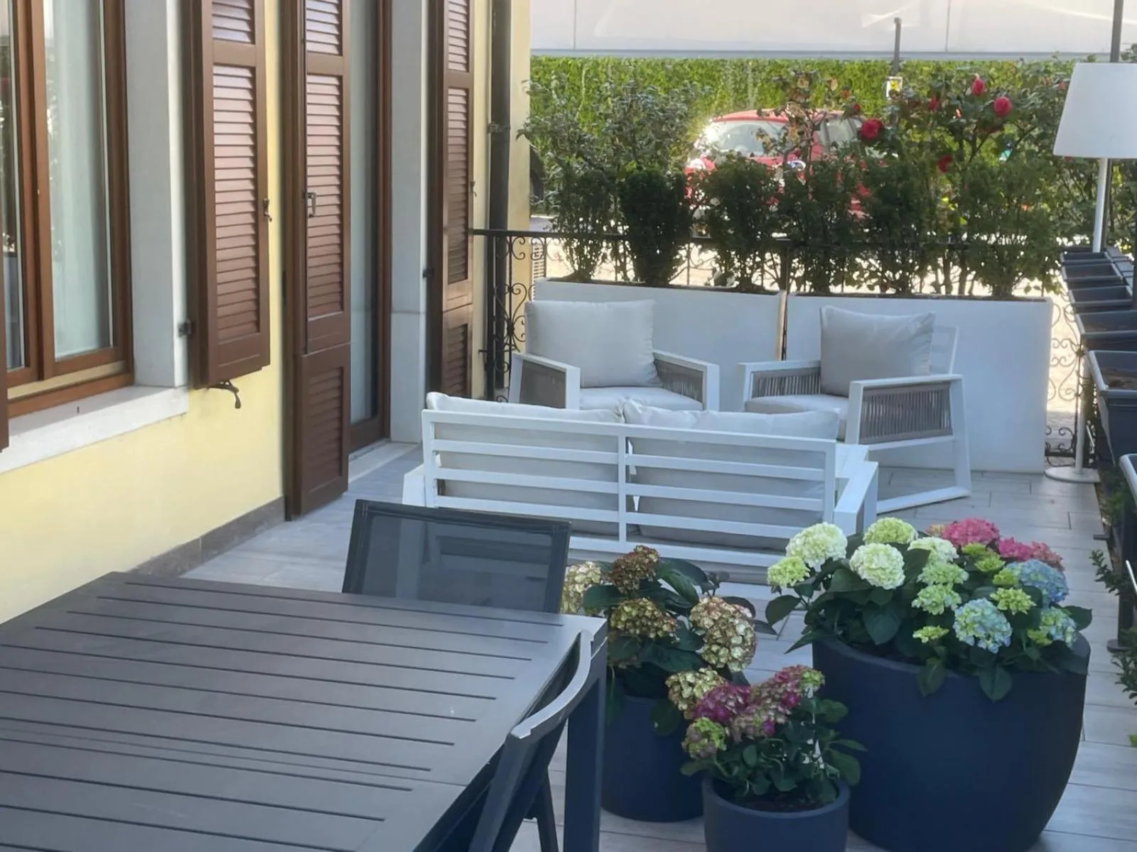 Balcony/Terrace in Residence Villa degli Aranci