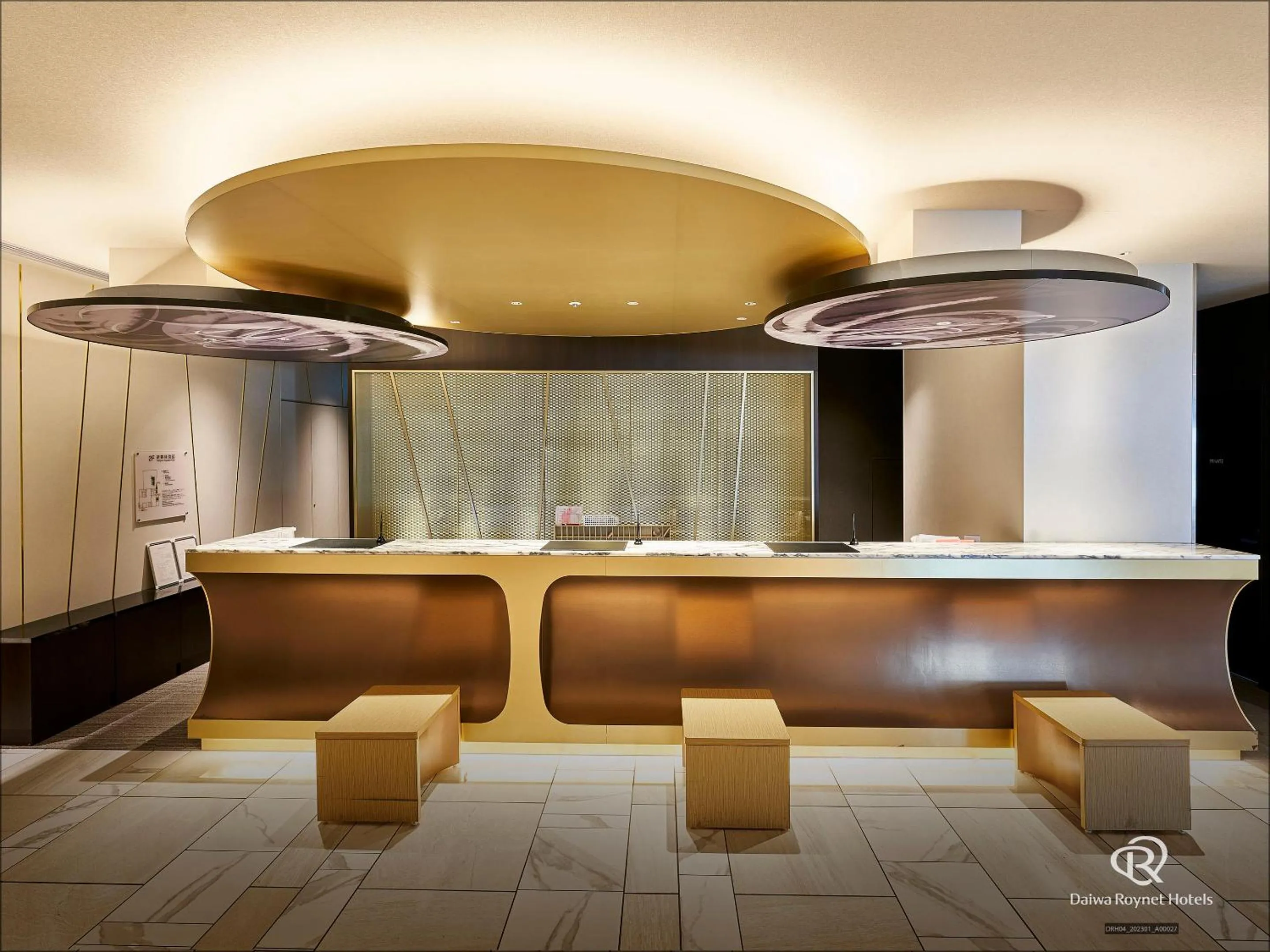 Lobby or reception in Daiwa Roynet Hotel Nagoya Fushimi