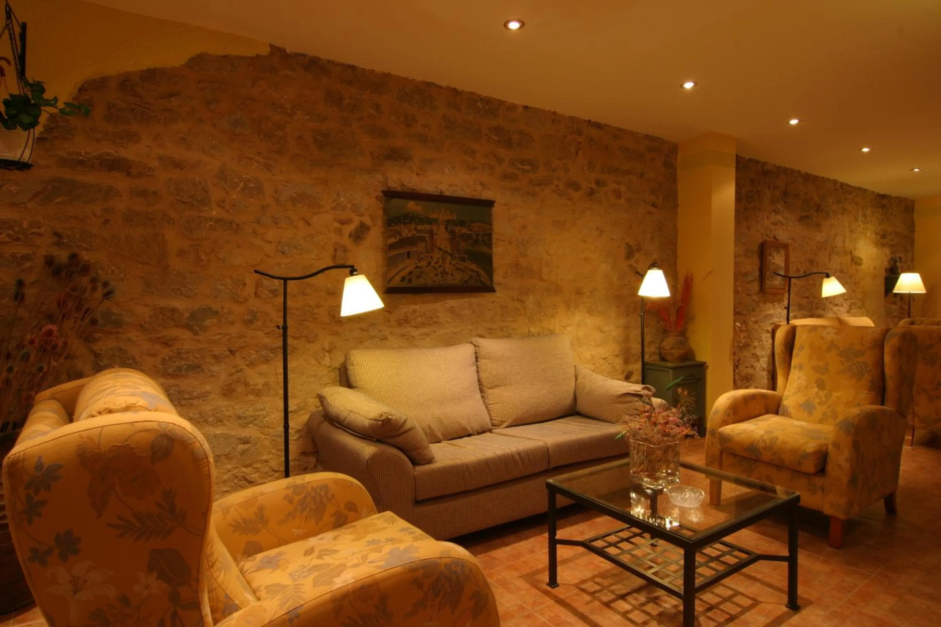 Living room in Hotel La Jara-Arribes