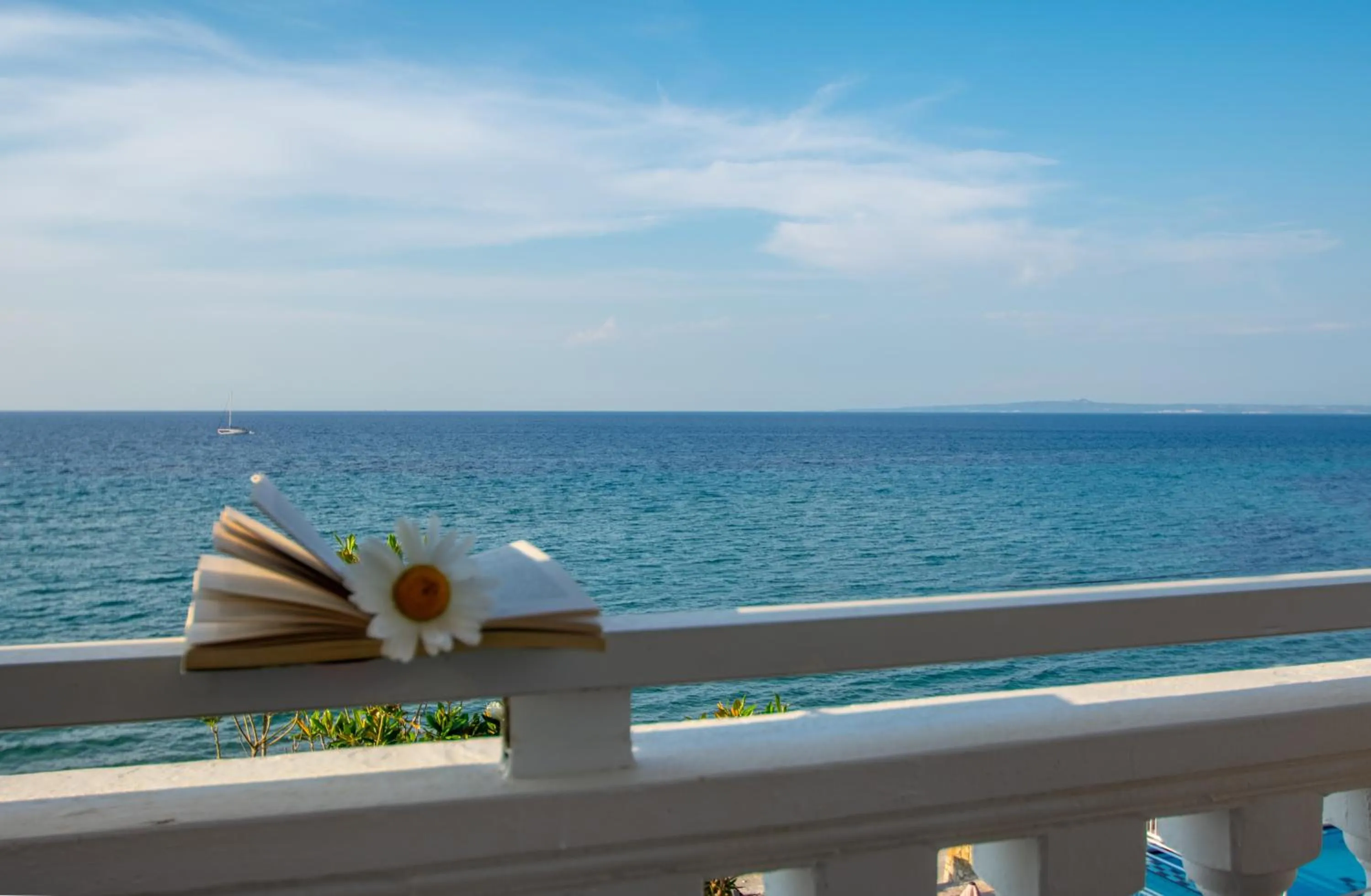 Balcony/Terrace in Agoulos Beach Hotel