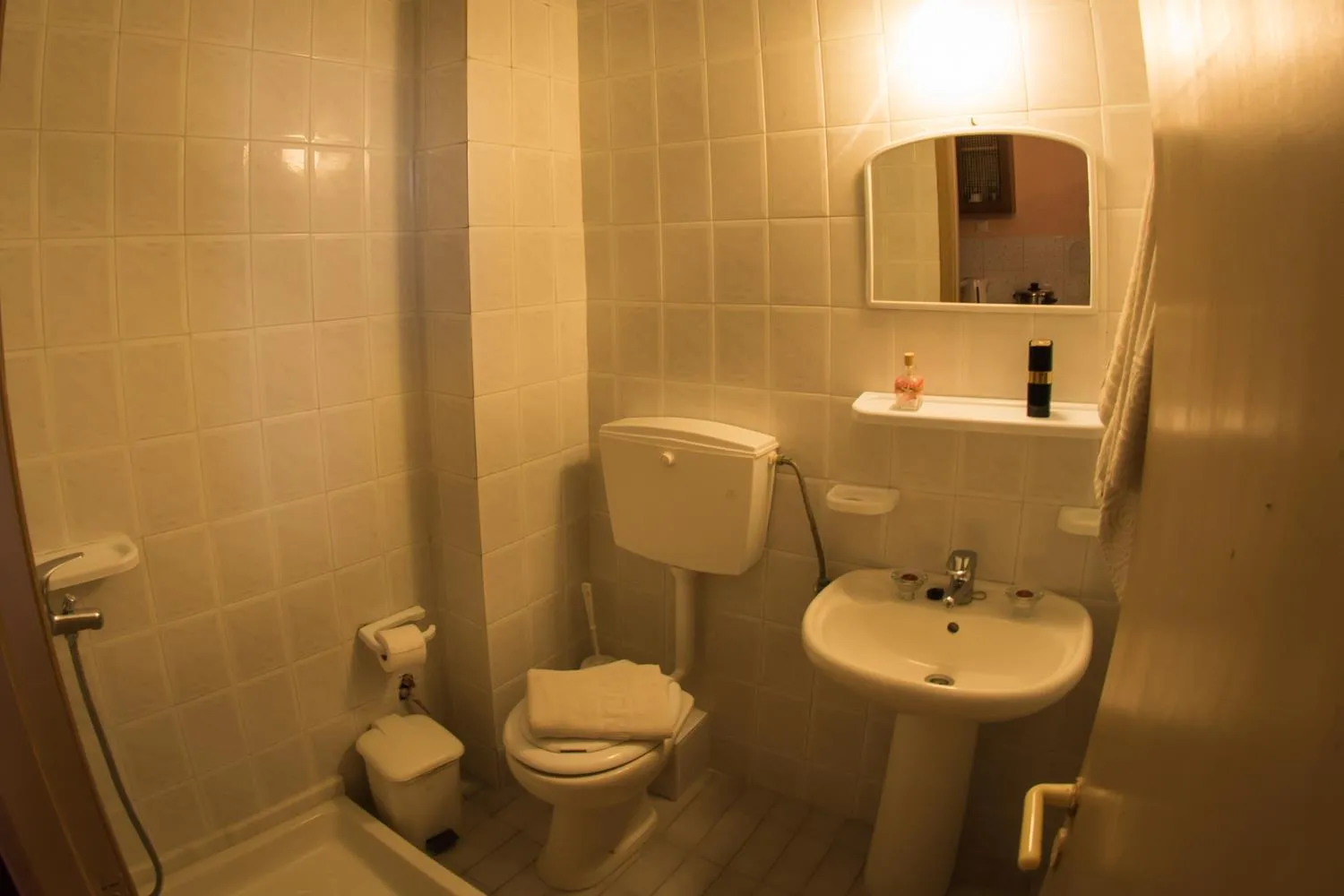 Bathroom in Agoulos Beach Hotel