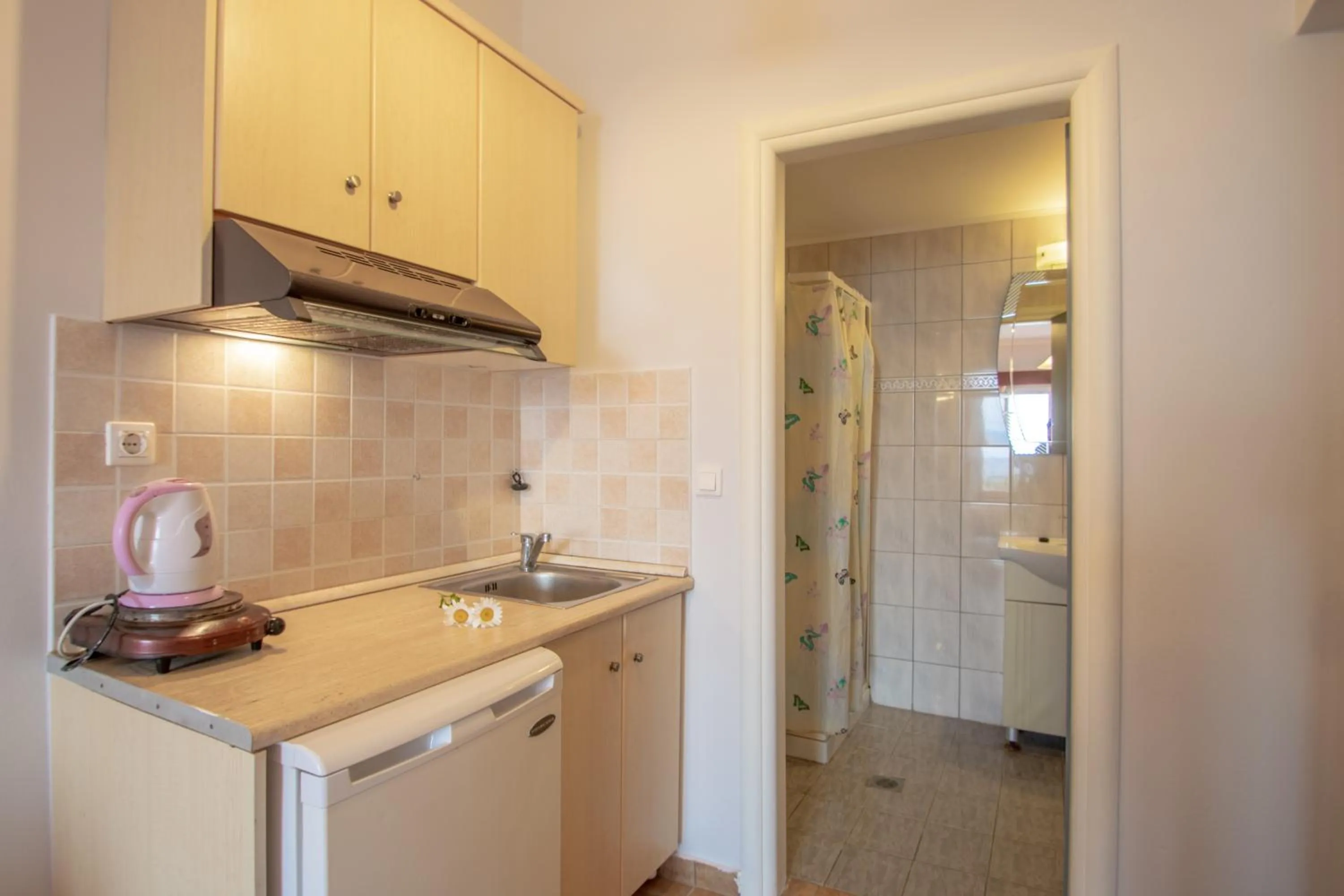 Bathroom in Agoulos Beach Hotel
