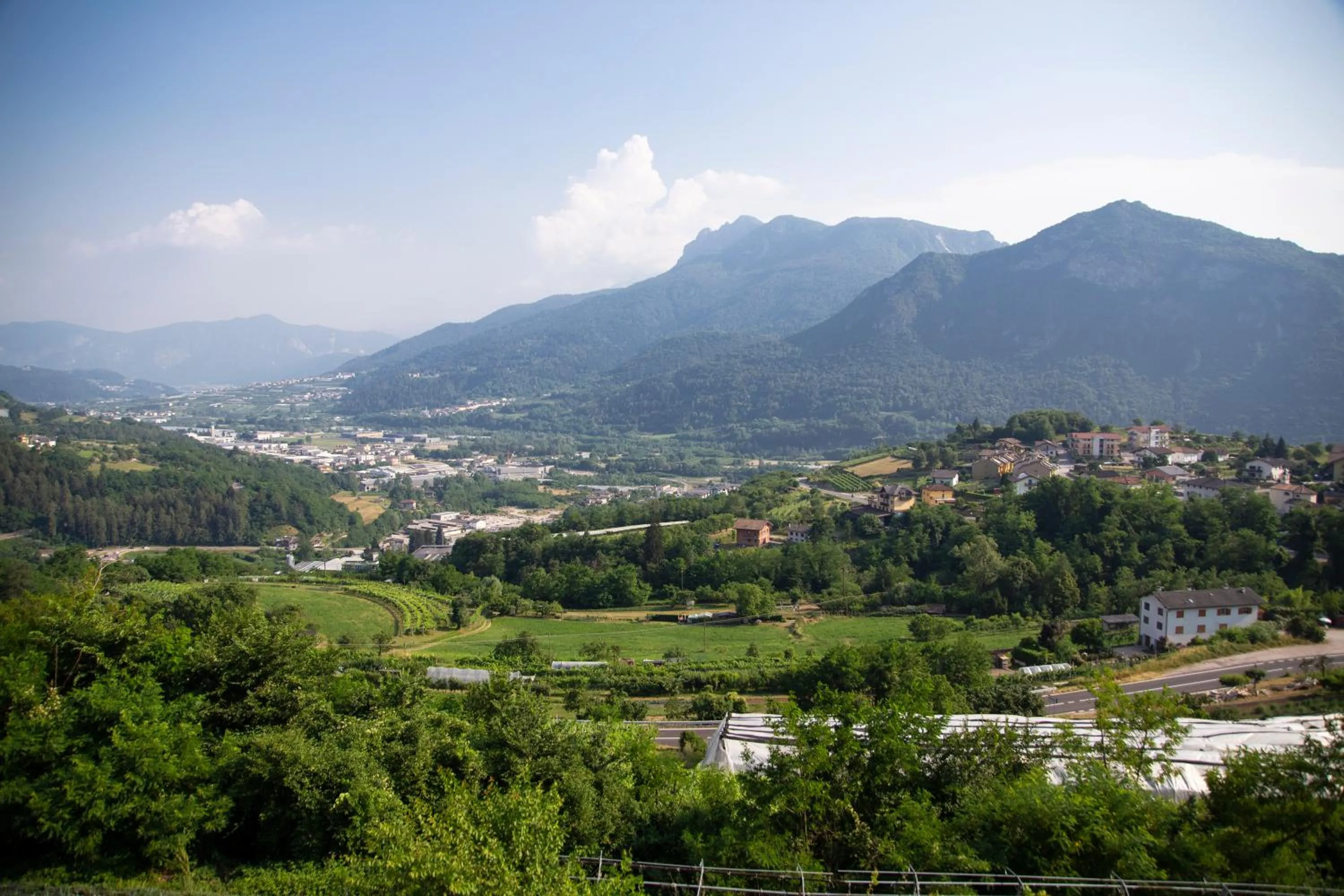 Natural landscape in Maso al Sole Agriturismo