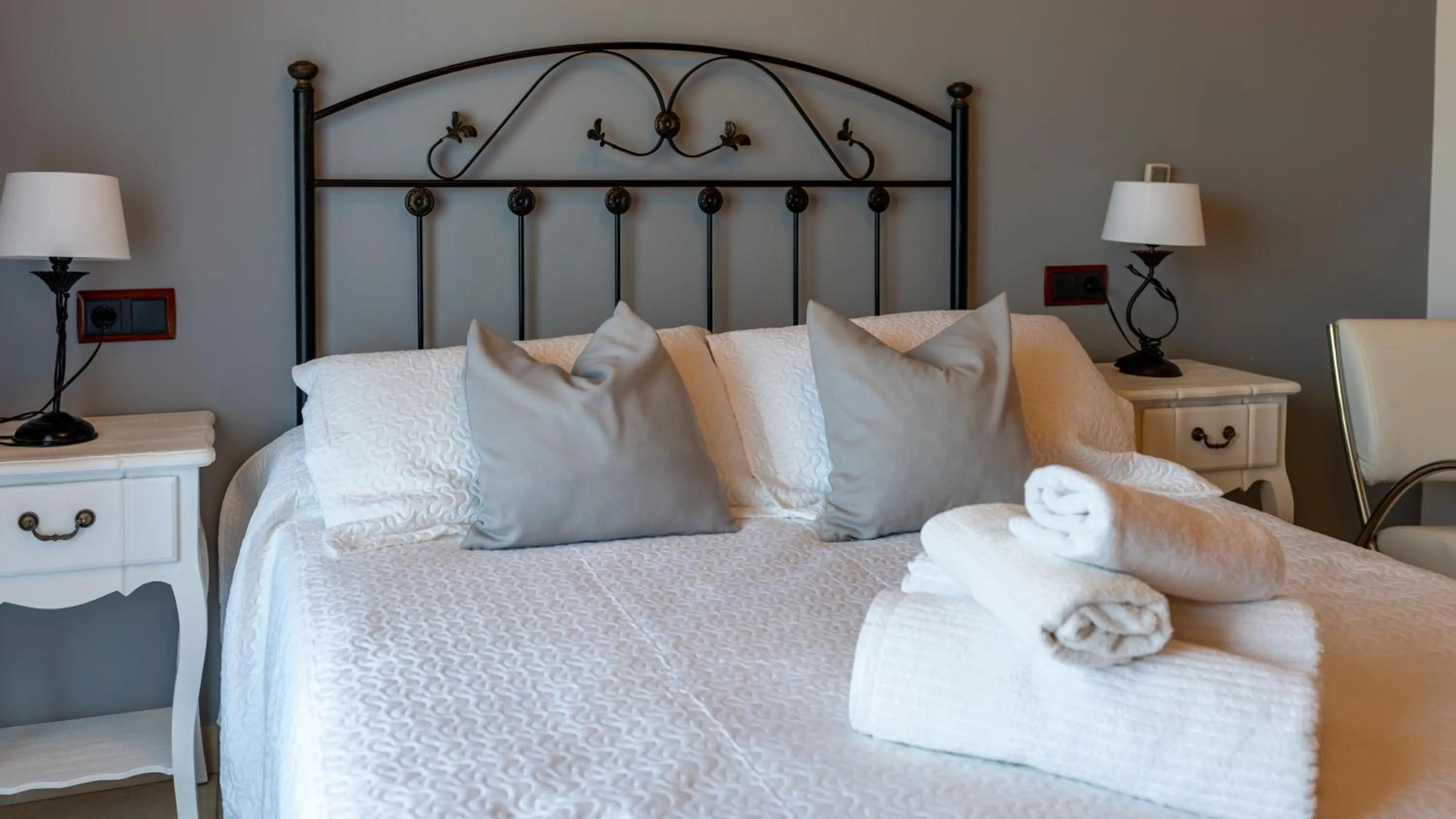 Bed in Hotel El Rullo