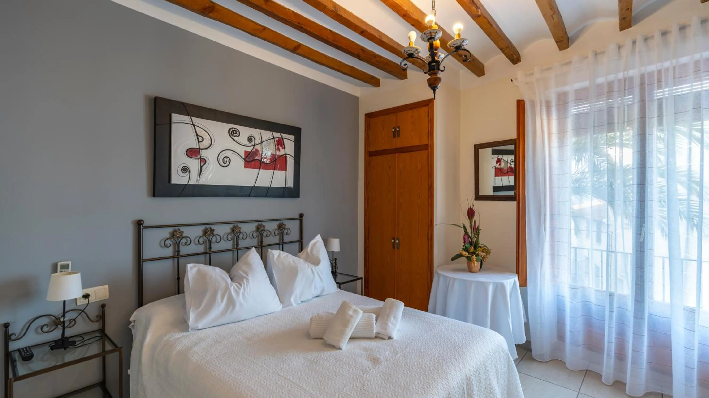 Bed in Hotel El Rullo