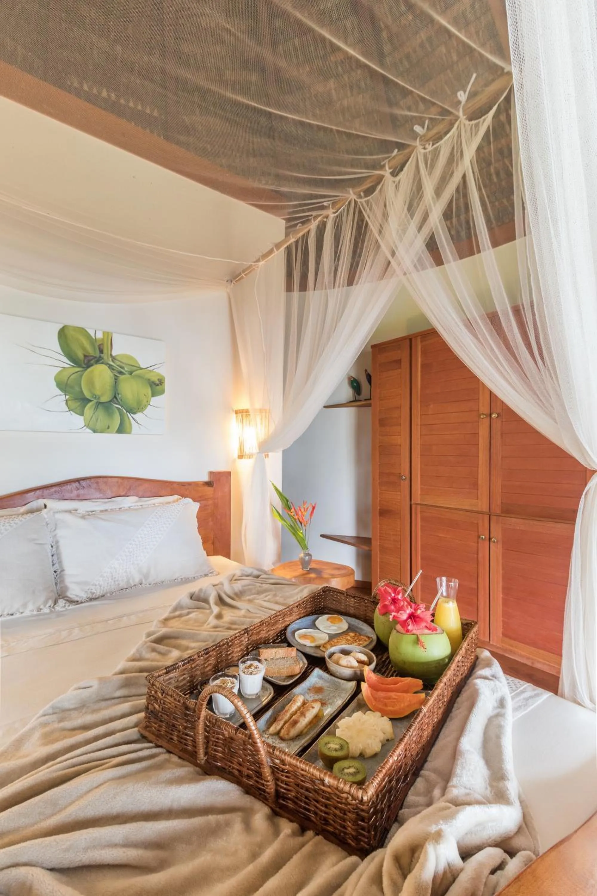 Breakfast, Bed in Carneiros Paradiso