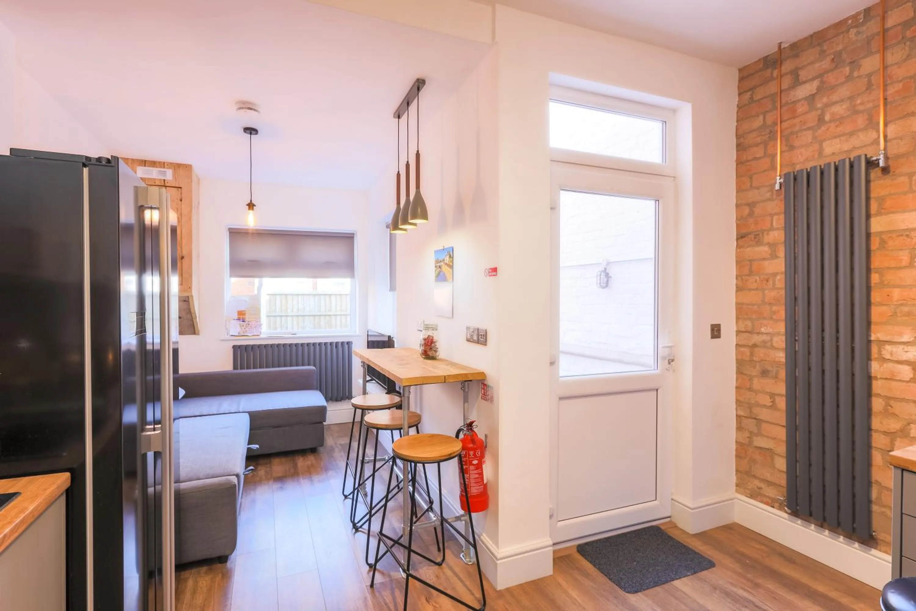 Kitchen or kitchenette in Salisbury Street Guesthouse