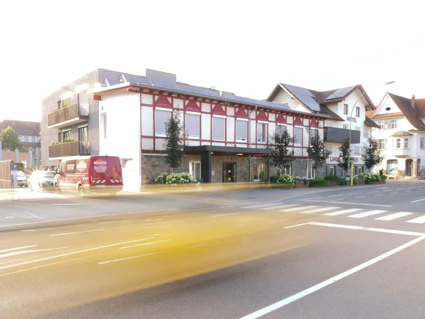 Property building in Hotel Linde-Sinohaus