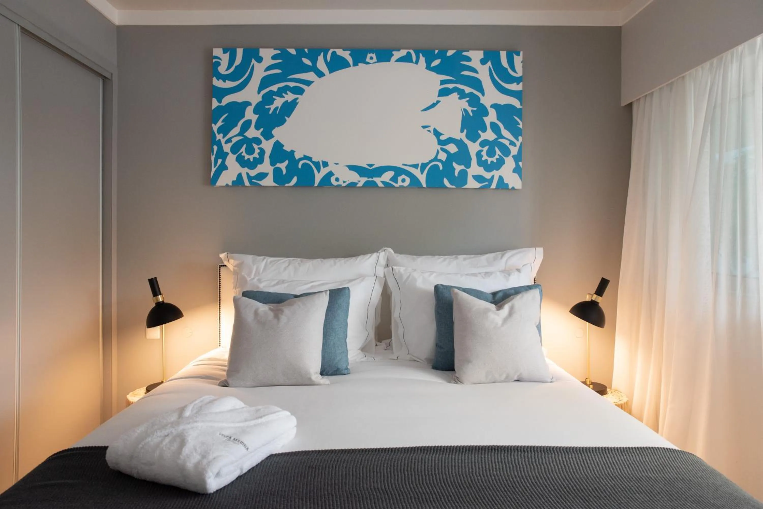 Bed in Vista Marina Apartamentos Turisticos