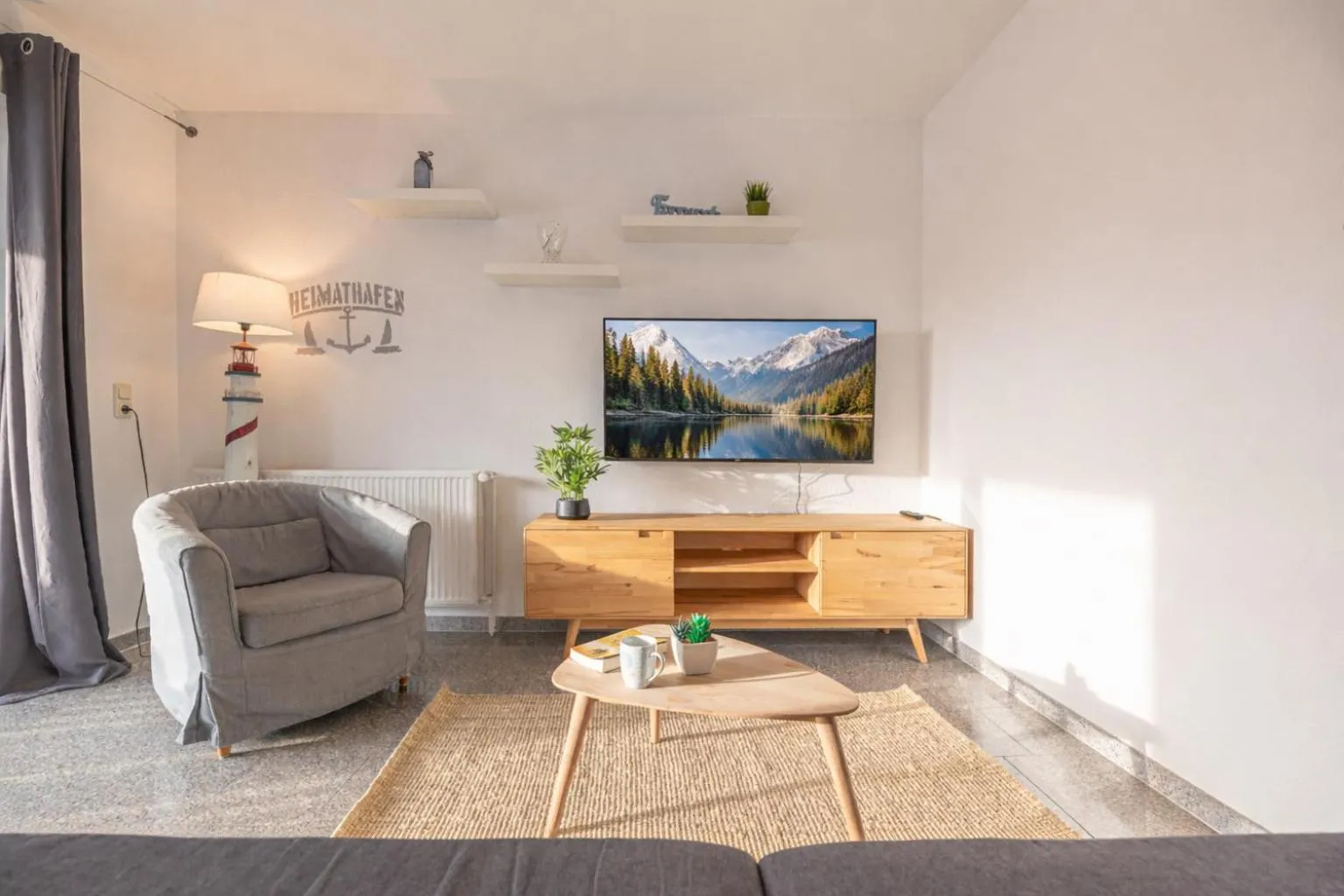 TV and multimedia in Appartementhaus Gouverneur-Maxse Büsum