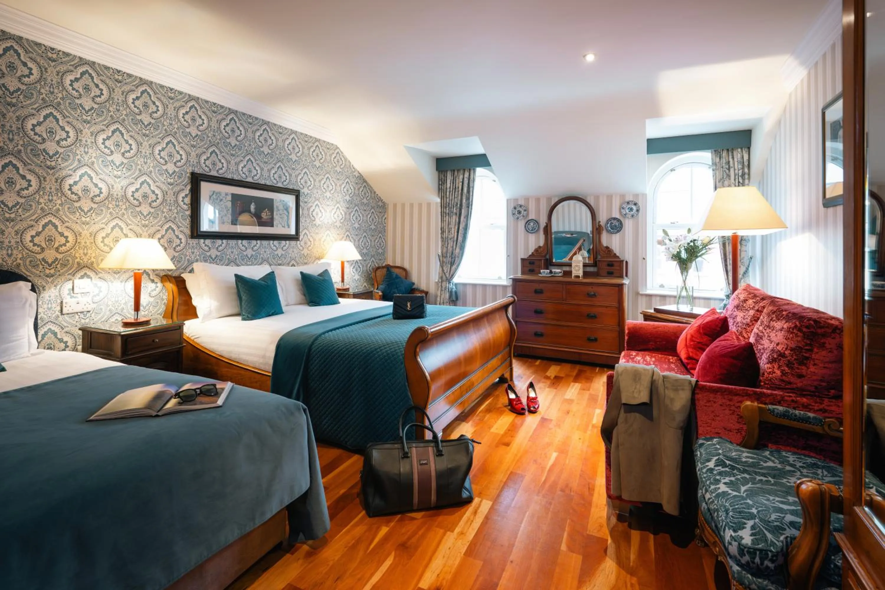 Bed in The Fairview Boutique Hotel