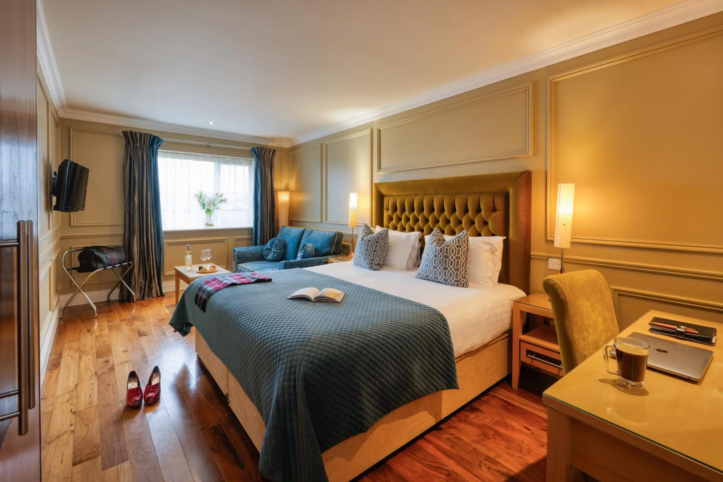 Bed in The Fairview Boutique Hotel