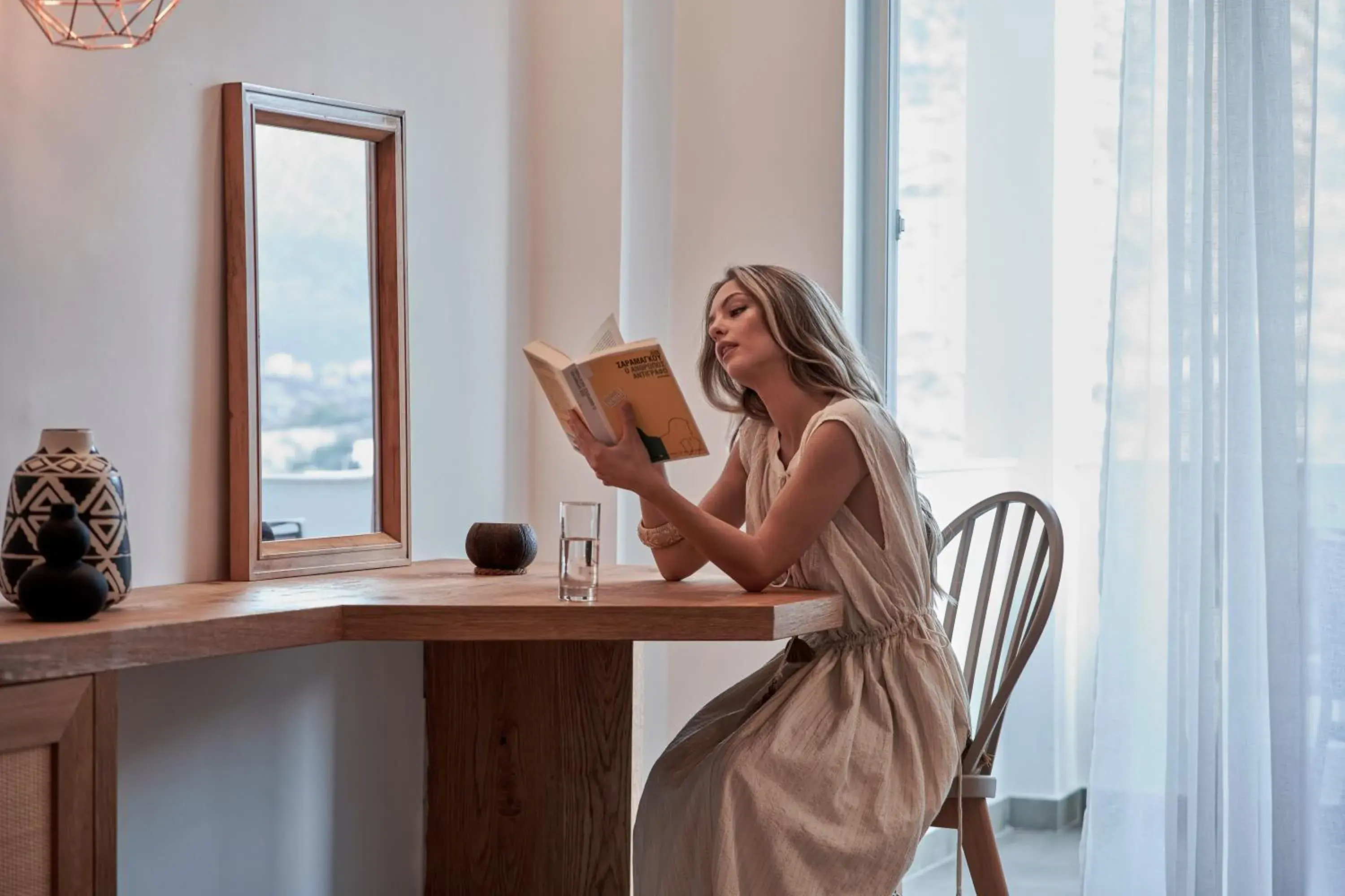 Deluxe Double Studio with Sea View in Troulis Apart-Hotel Deluxe Double Studio with Sea View in Troulis Apart-Hotel