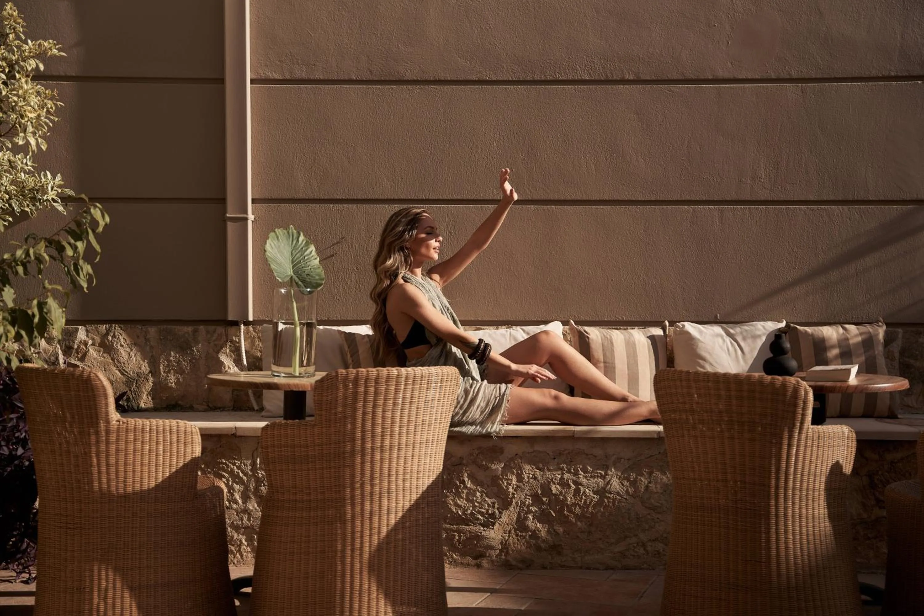 Property building in Troulis Apart-Hotel