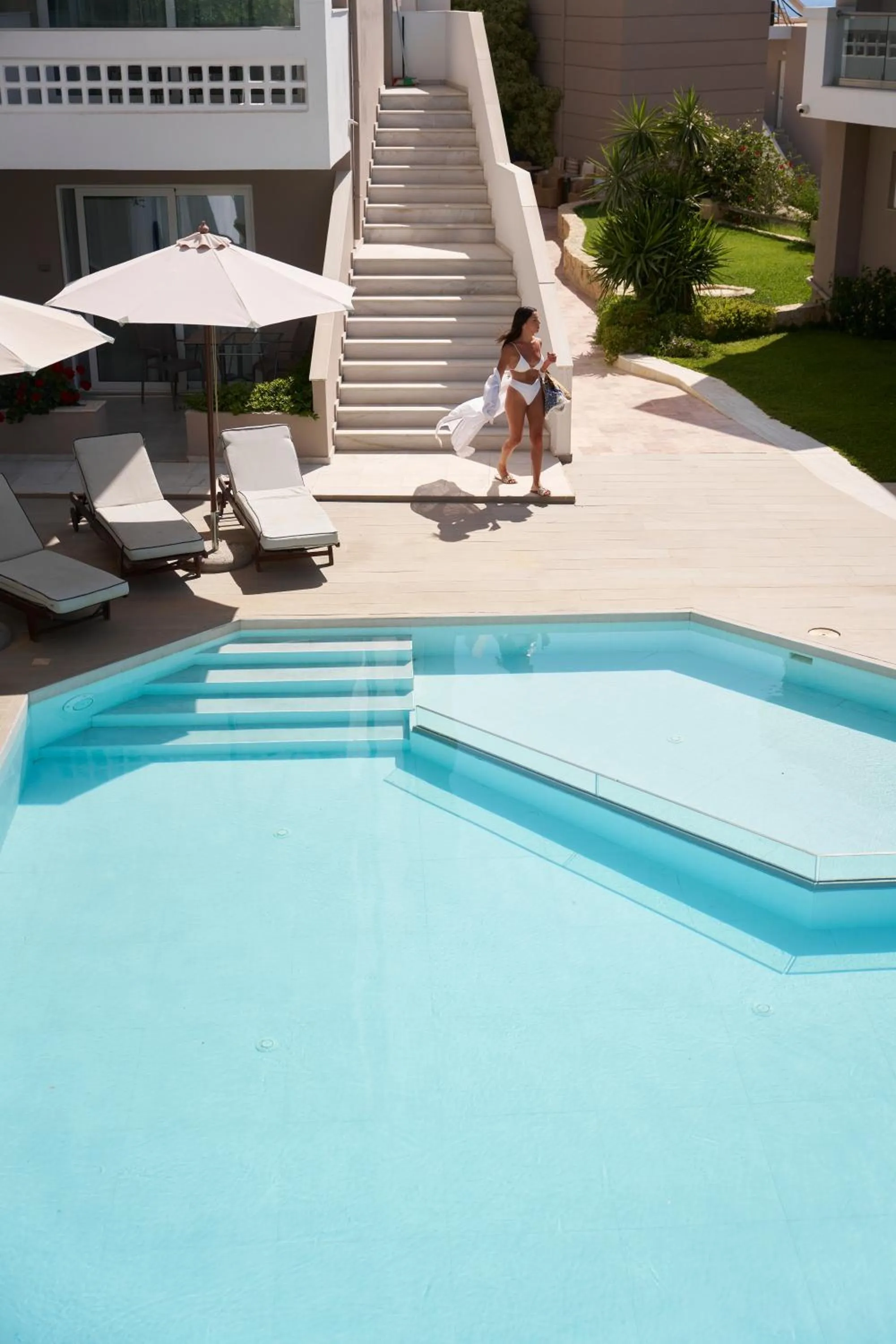 Property building in Troulis Apart-Hotel