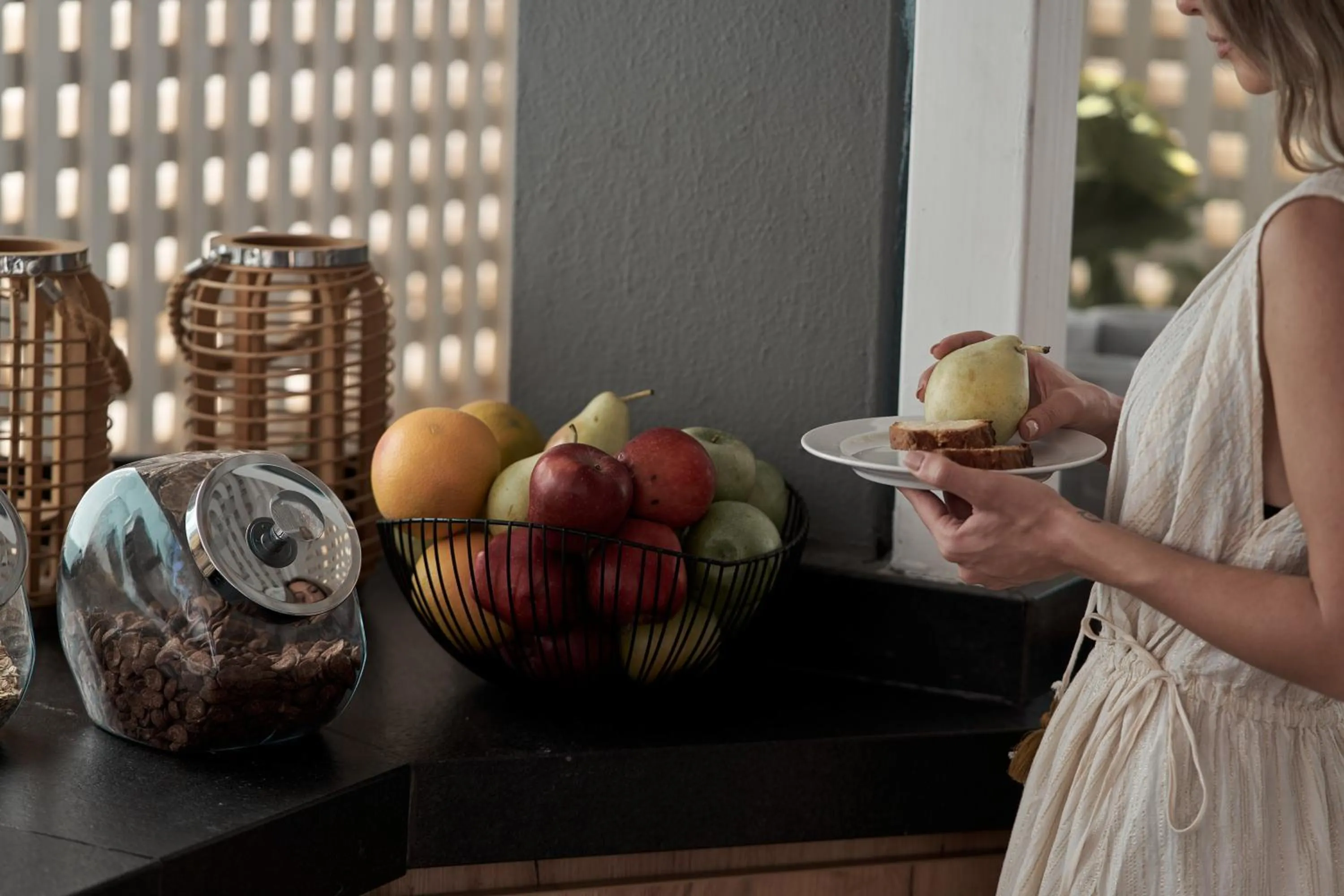 Breakfast in Troulis Apart-Hotel