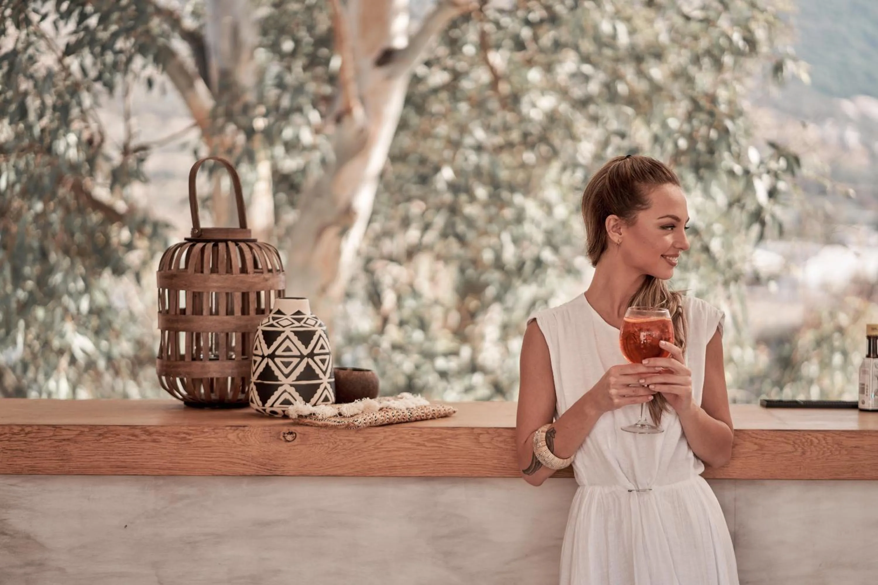 Lounge or bar in Troulis Apart-Hotel