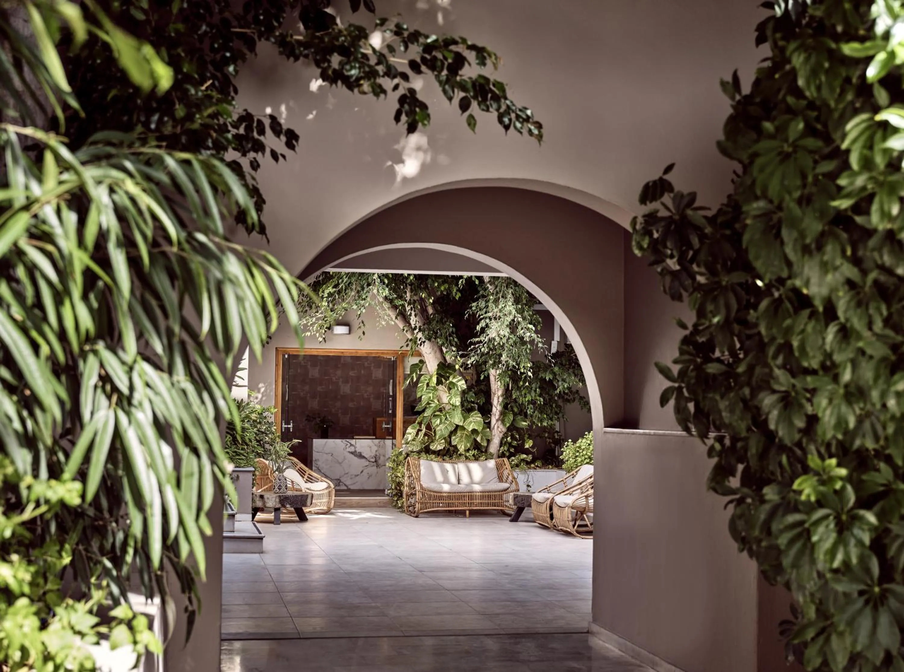 Property building in Troulis Apart-Hotel