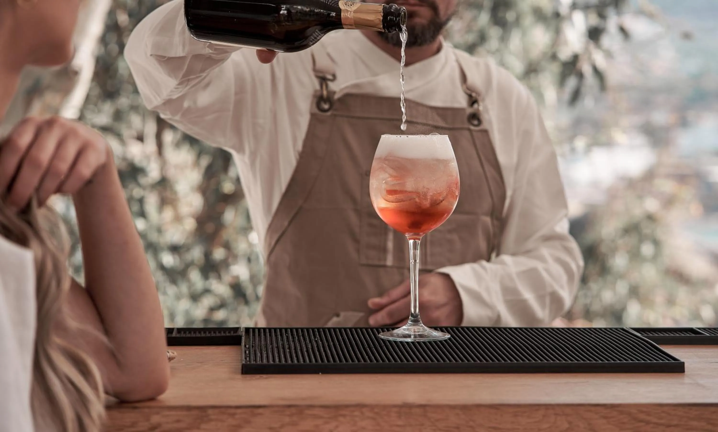 Lounge or bar in Troulis Apart-Hotel