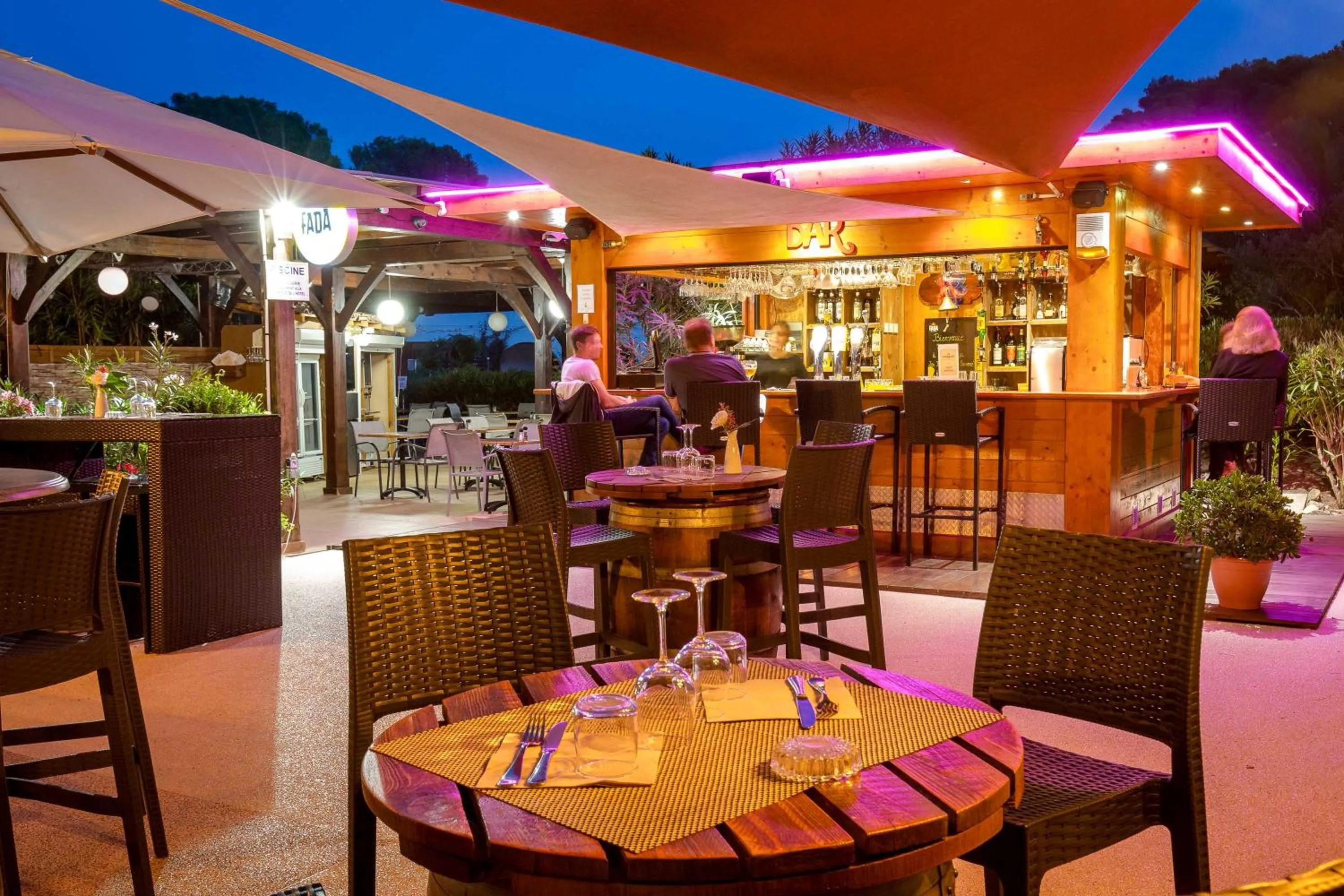 Lounge or bar in Les Pins Blancs en Provence