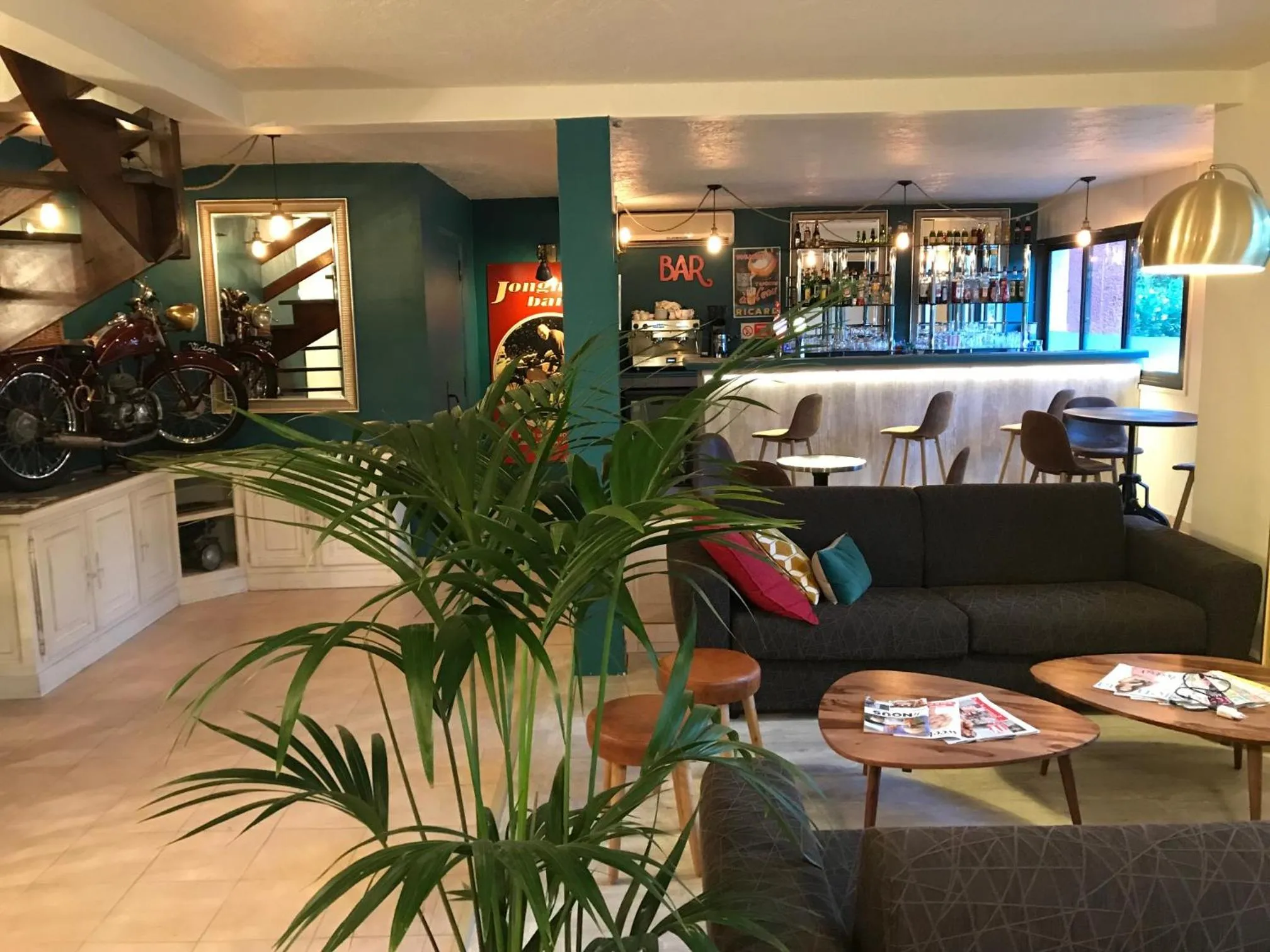 Living room in Les Pins Blancs en Provence