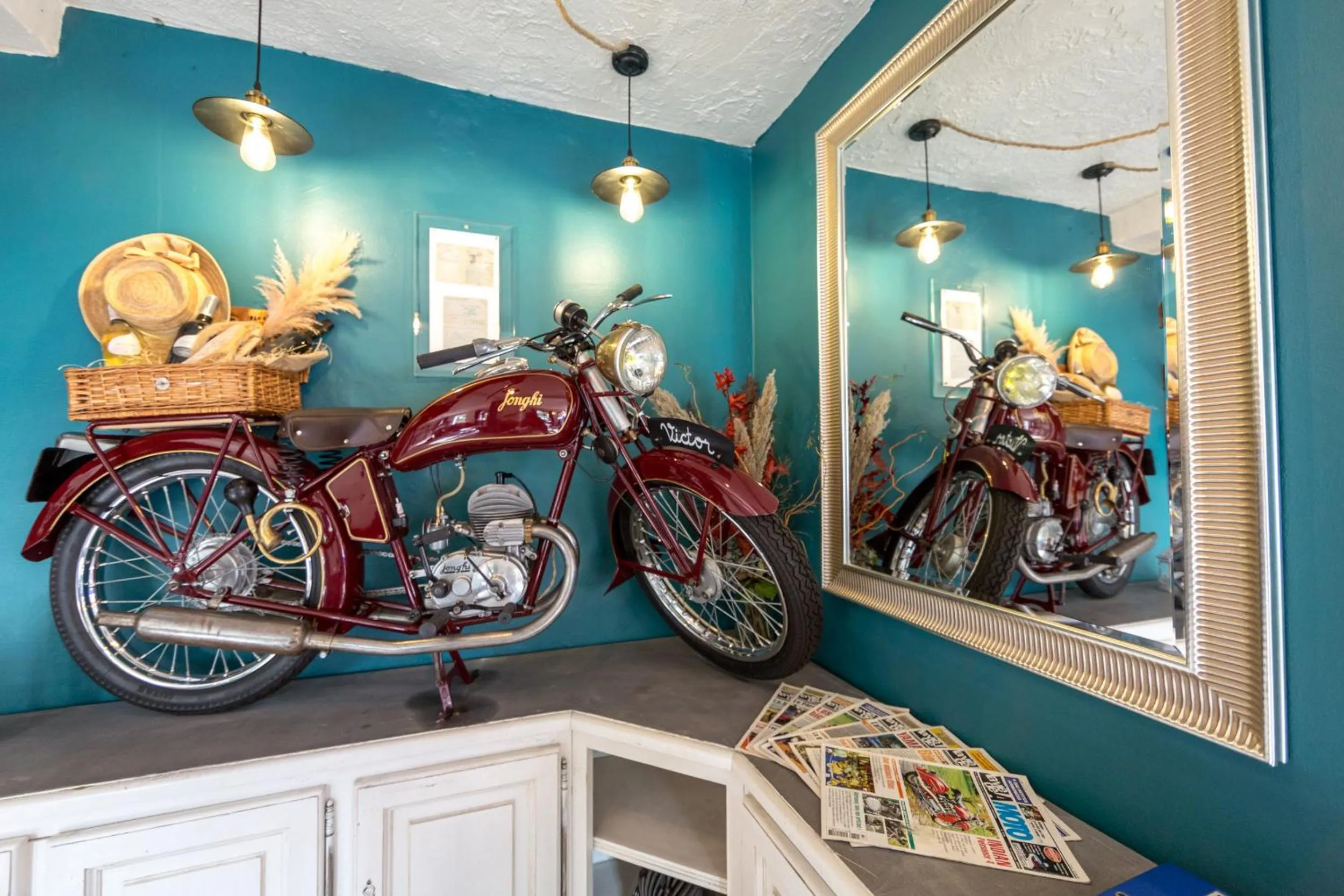 Lobby or reception in Les Pins Blancs en Provence