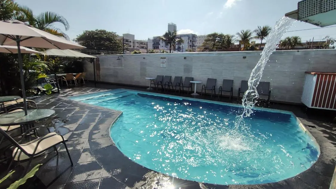 Swimming pool in Hotel Pousada Iracemar - Piscina Aquecida