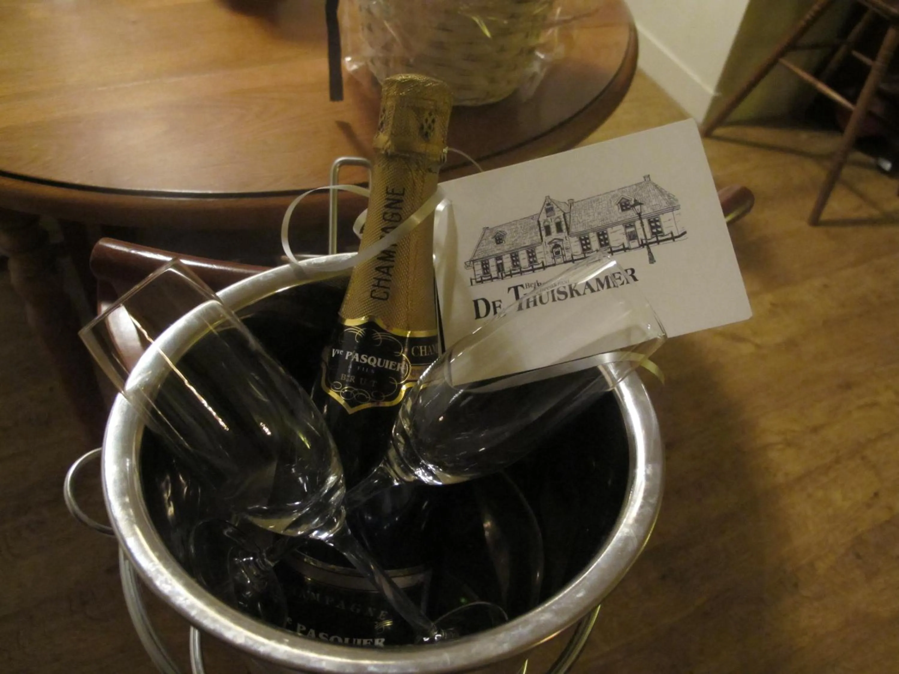 Drinks in De Thuiskamer in Grou als B&B of Vakantiehuis