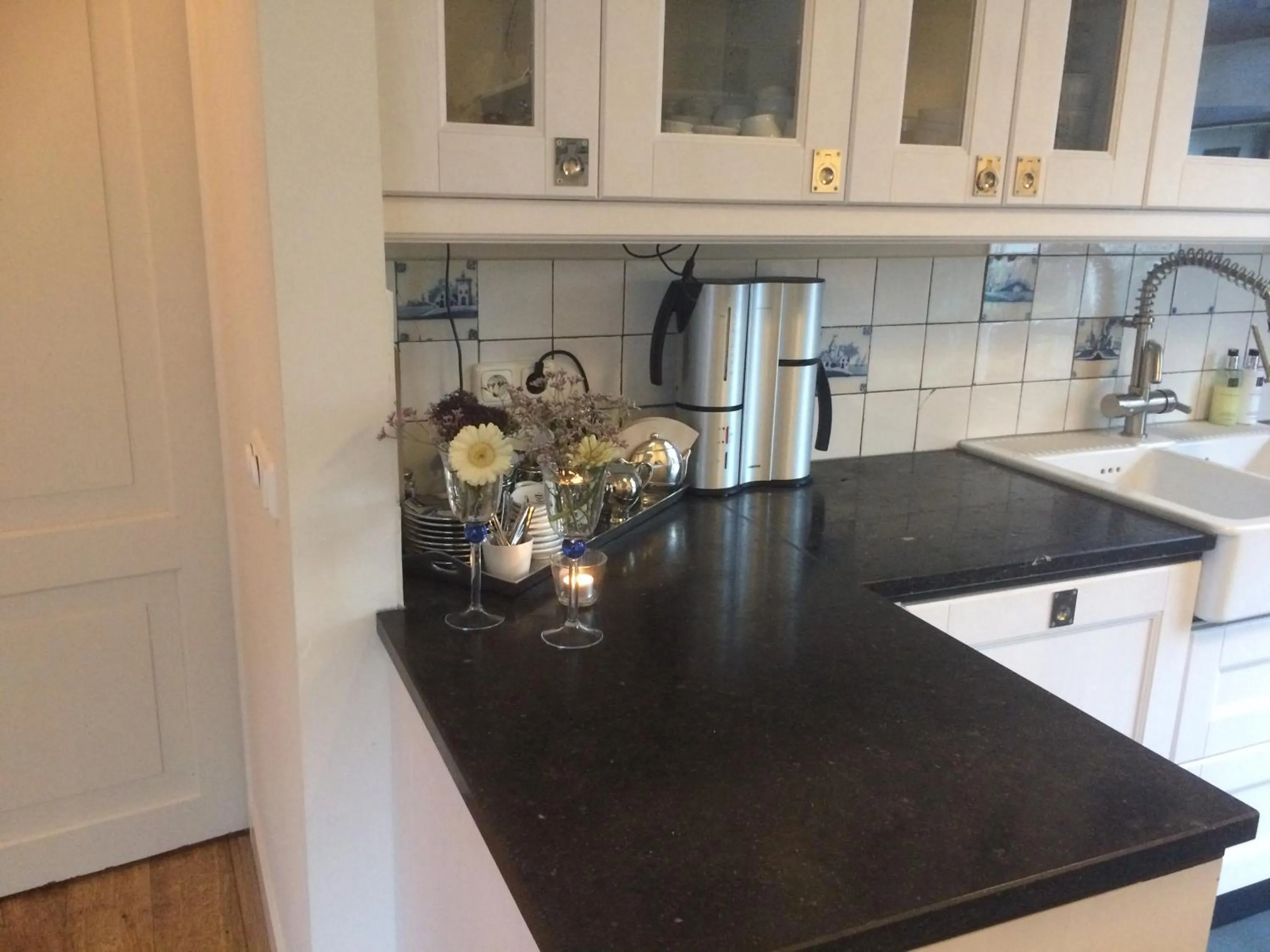 kitchen in De Thuiskamer in Grou als B&B of Vakantiehuis