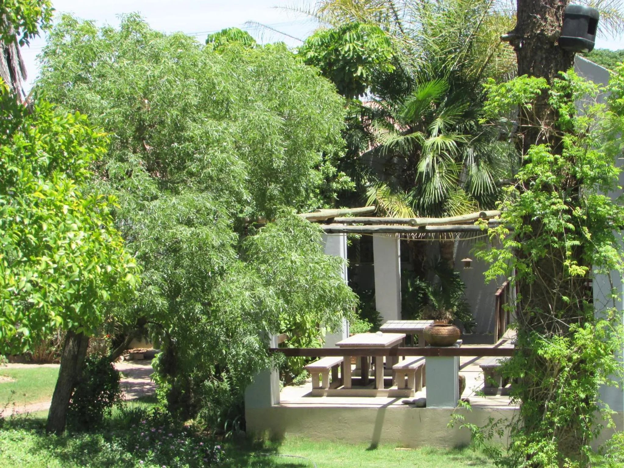 Patio in Rosedale Organic Farm Bed & Breakfast