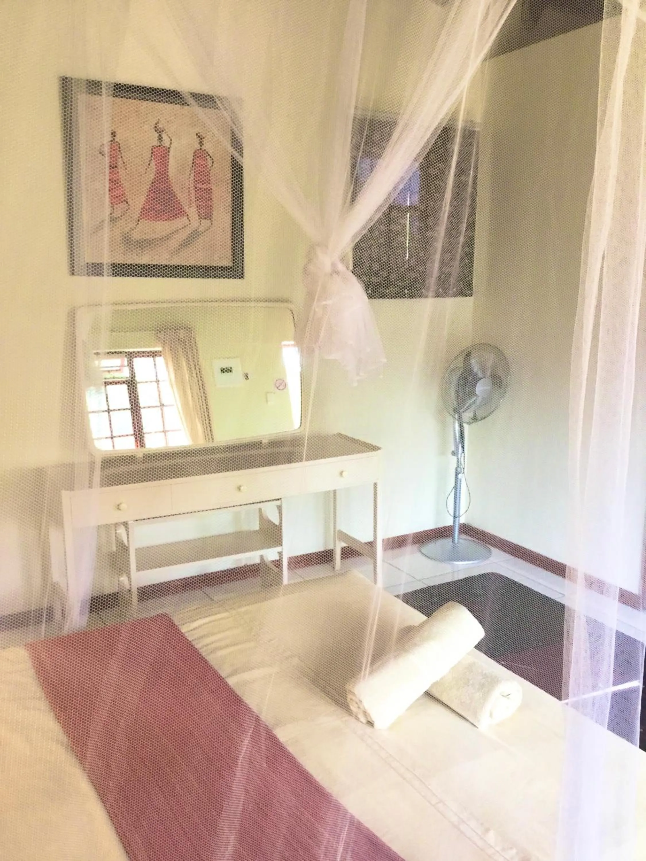 Bed in Rosedale Organic Farm Bed & Breakfast