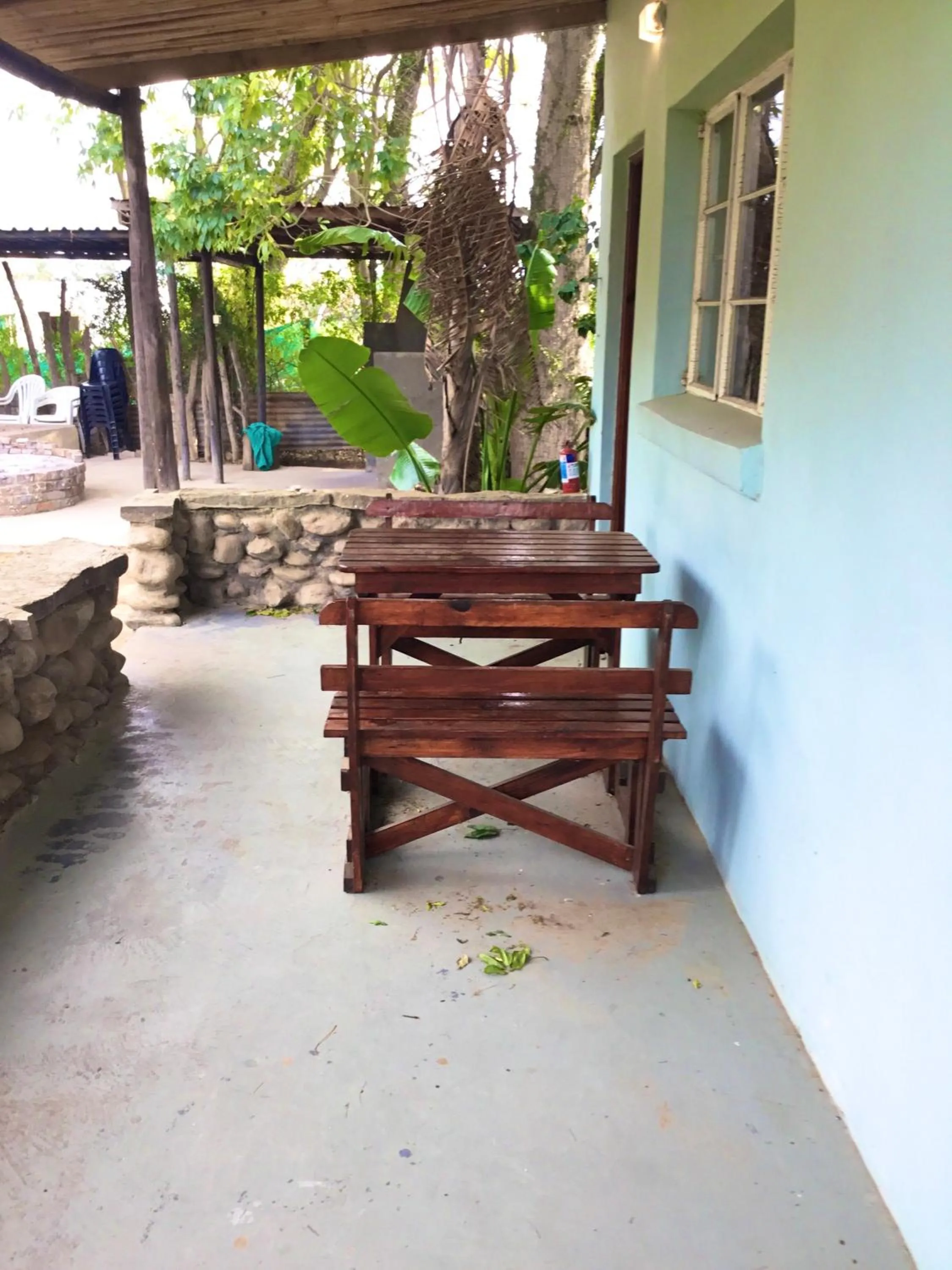 Communal kitchen in Rosedale Organic Farm Bed & Breakfast