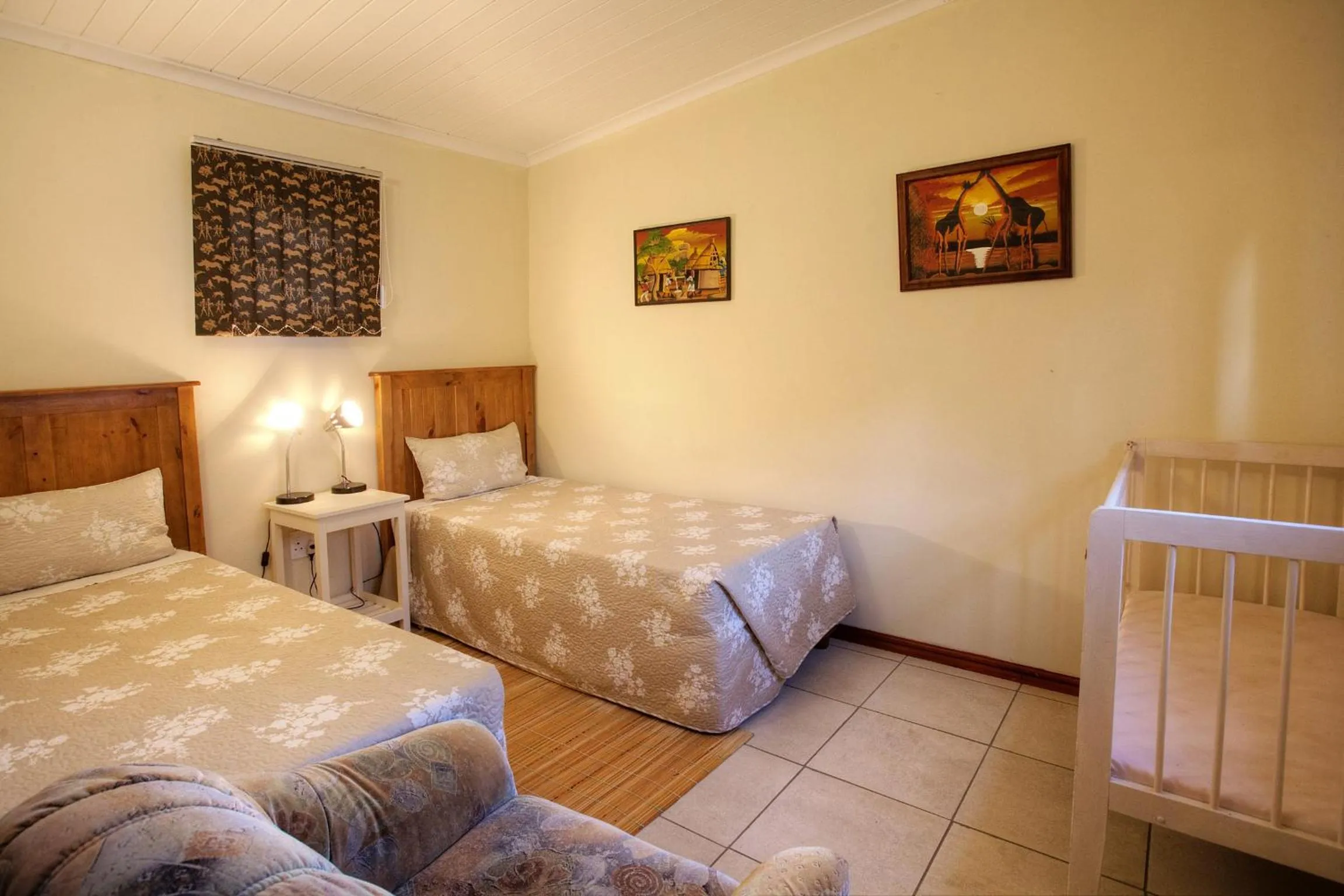 Bed in Rosedale Organic Farm Bed & Breakfast