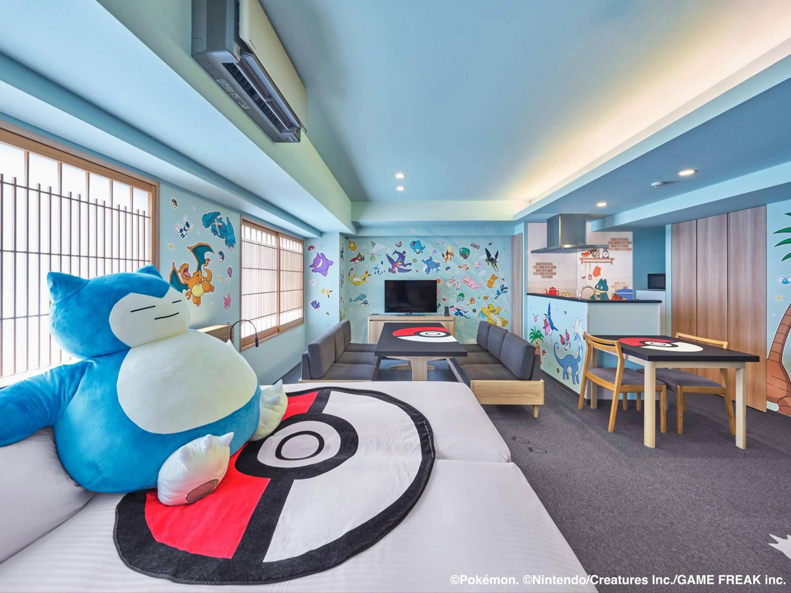 Photo of the whole room in MIMARU Kyoto Nishinotoin Takatsuji