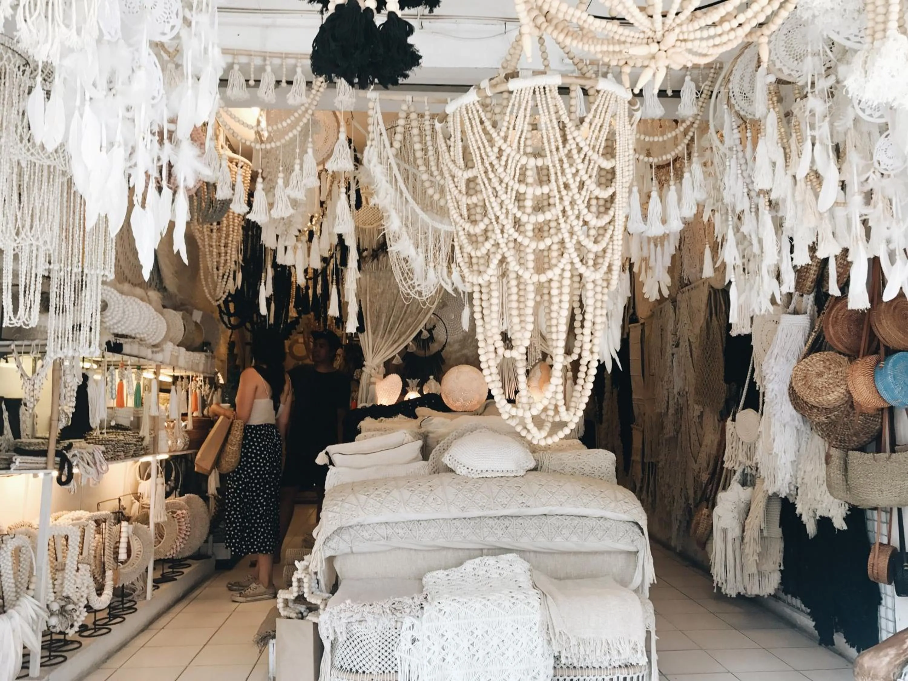 Shopping Area in Lloyd's Inn Bali