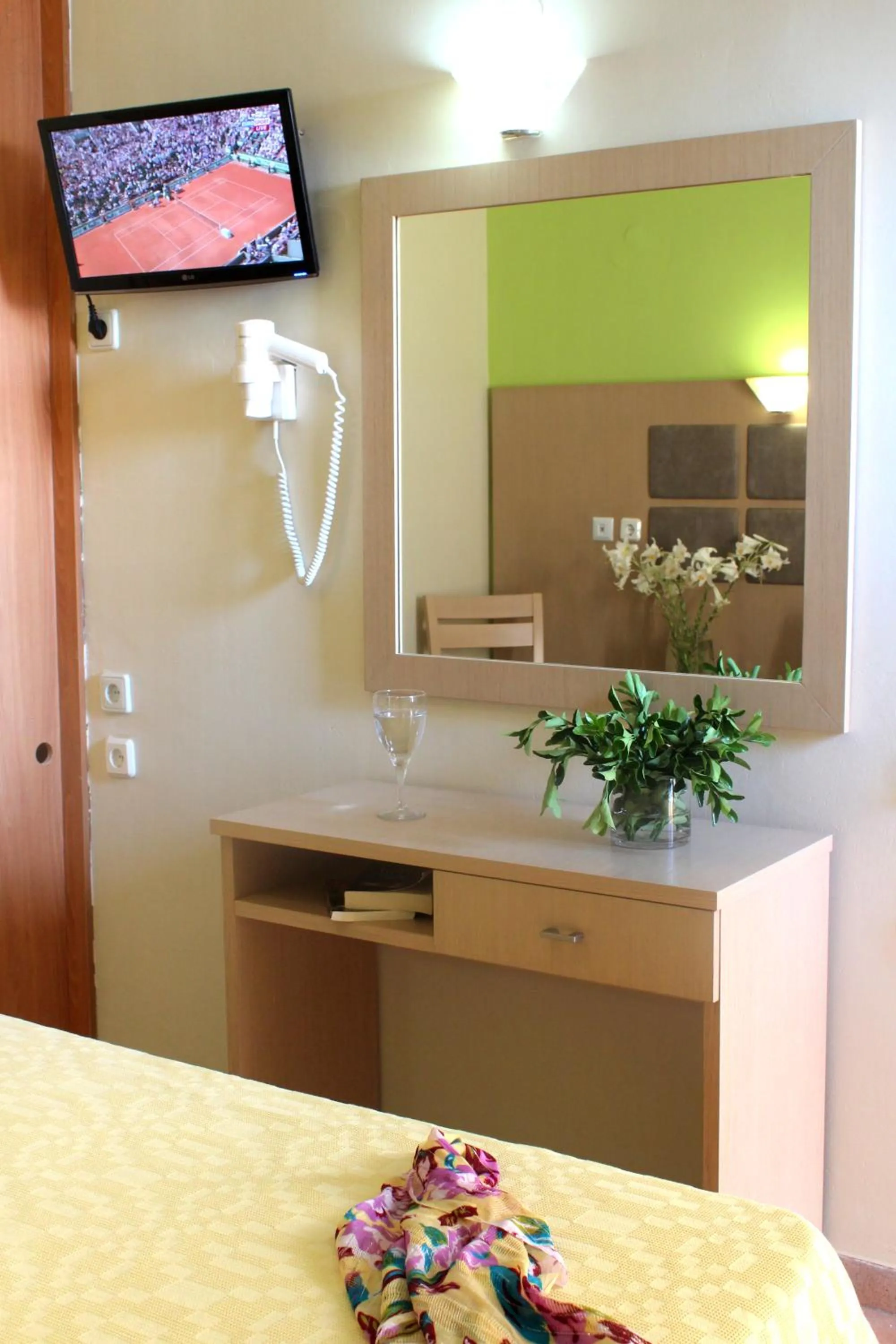 Bed in Thassos Hotel