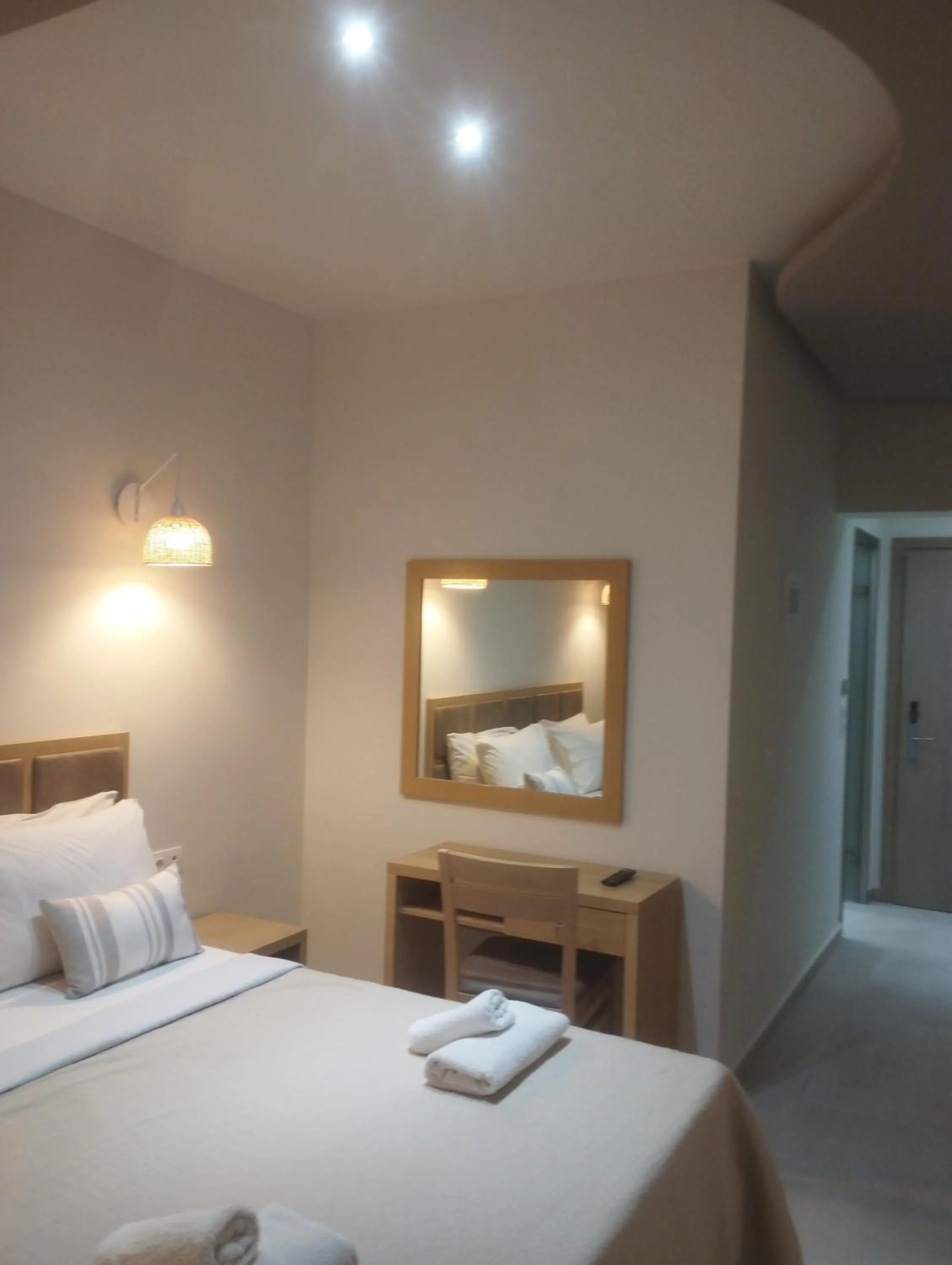 Bed in Thassos Hotel