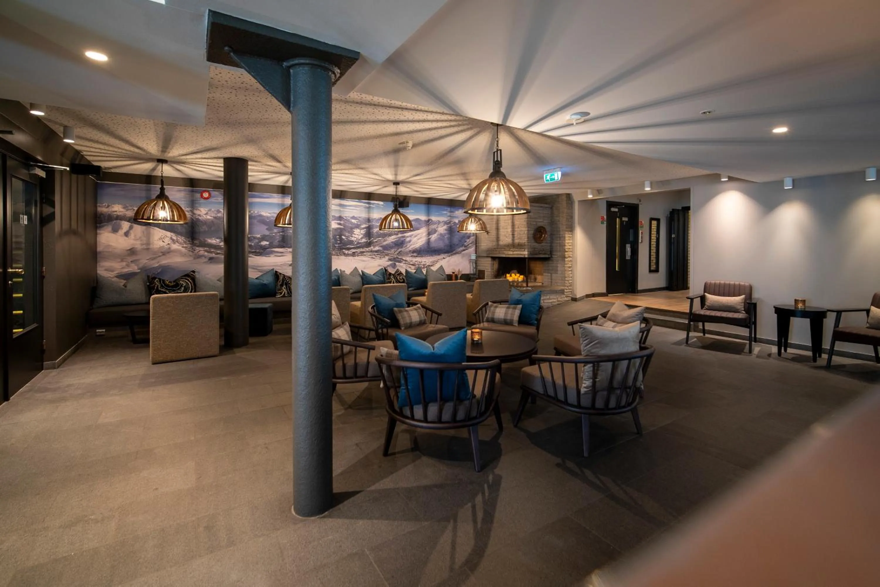 Seating area in Dreges Hotell - by Classic Norway Hotels
