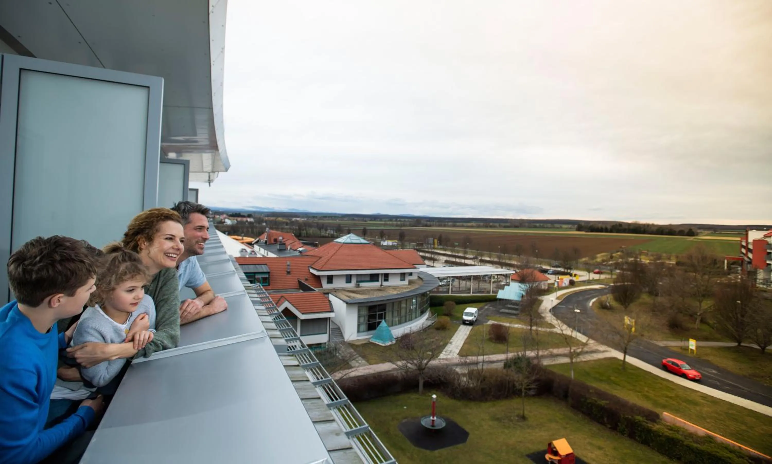 View (from property/room) in Hotel Sonnenpark & Therme included - auch am An- & Abreisetag!