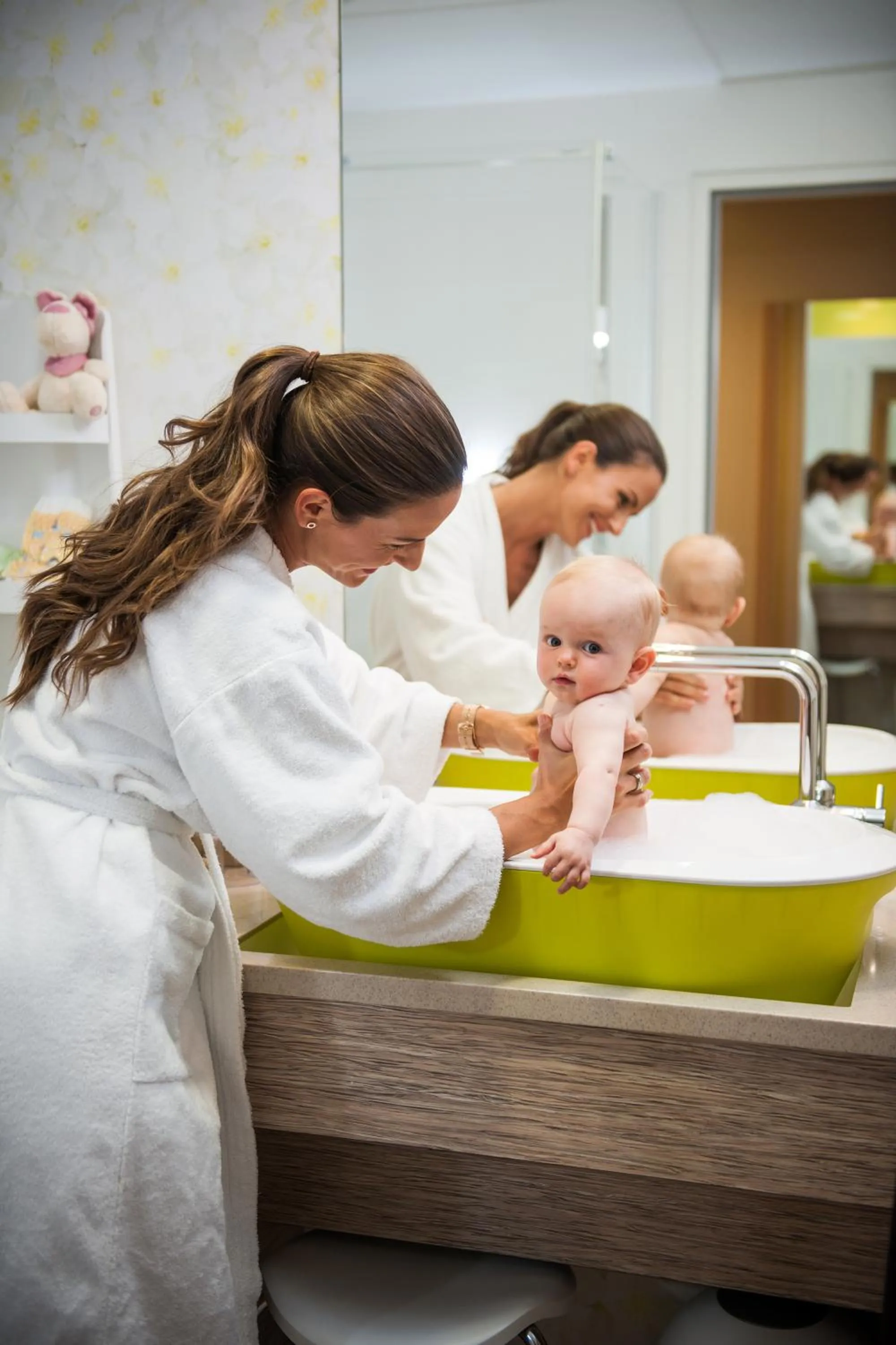 Bathroom in Hotel Sonnenpark & Therme included - auch am An- & Abreisetag!