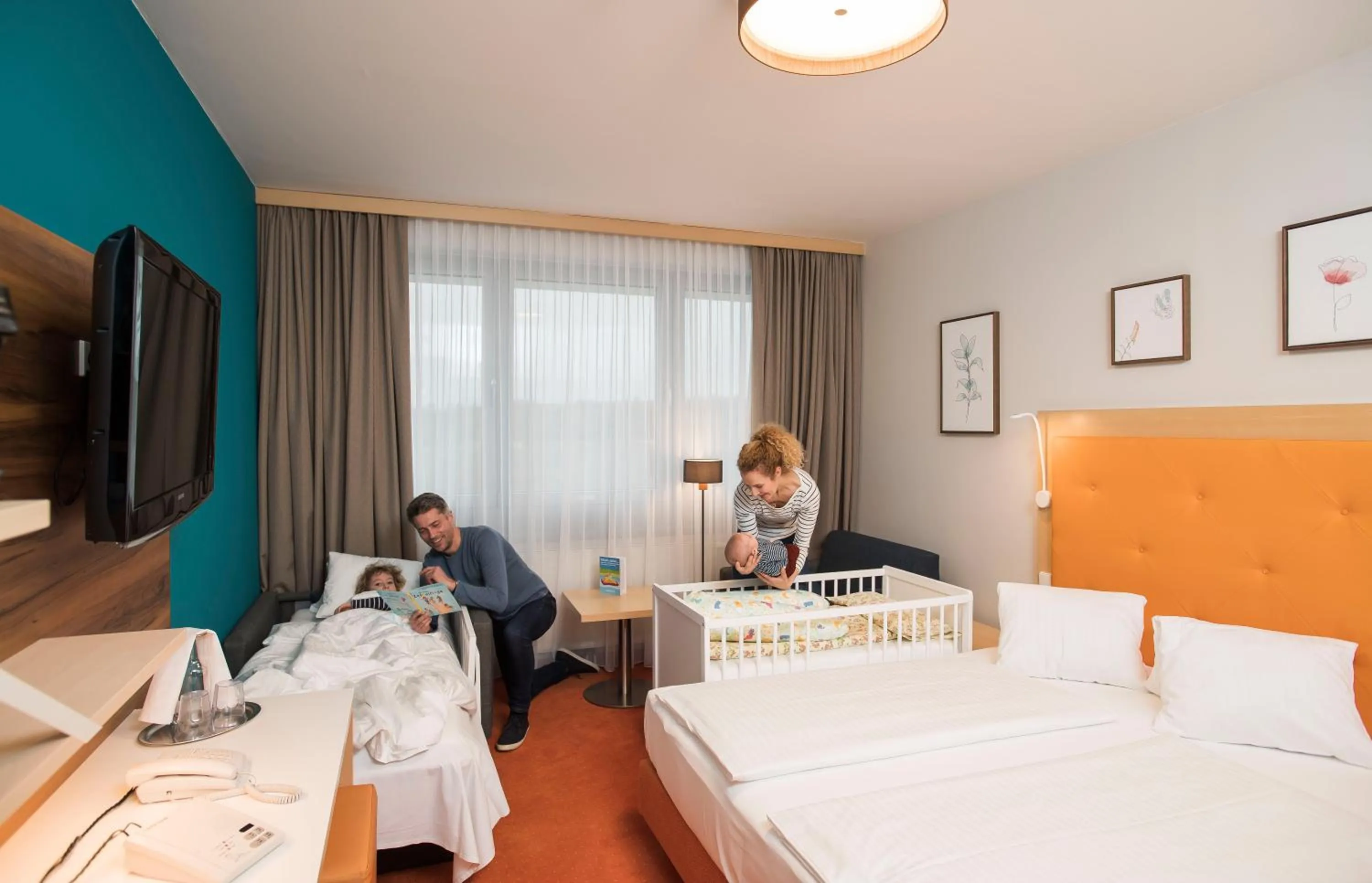 Photo of the whole room, Bed in Hotel Sonnenpark & Therme included - auch am An- & Abreisetag!