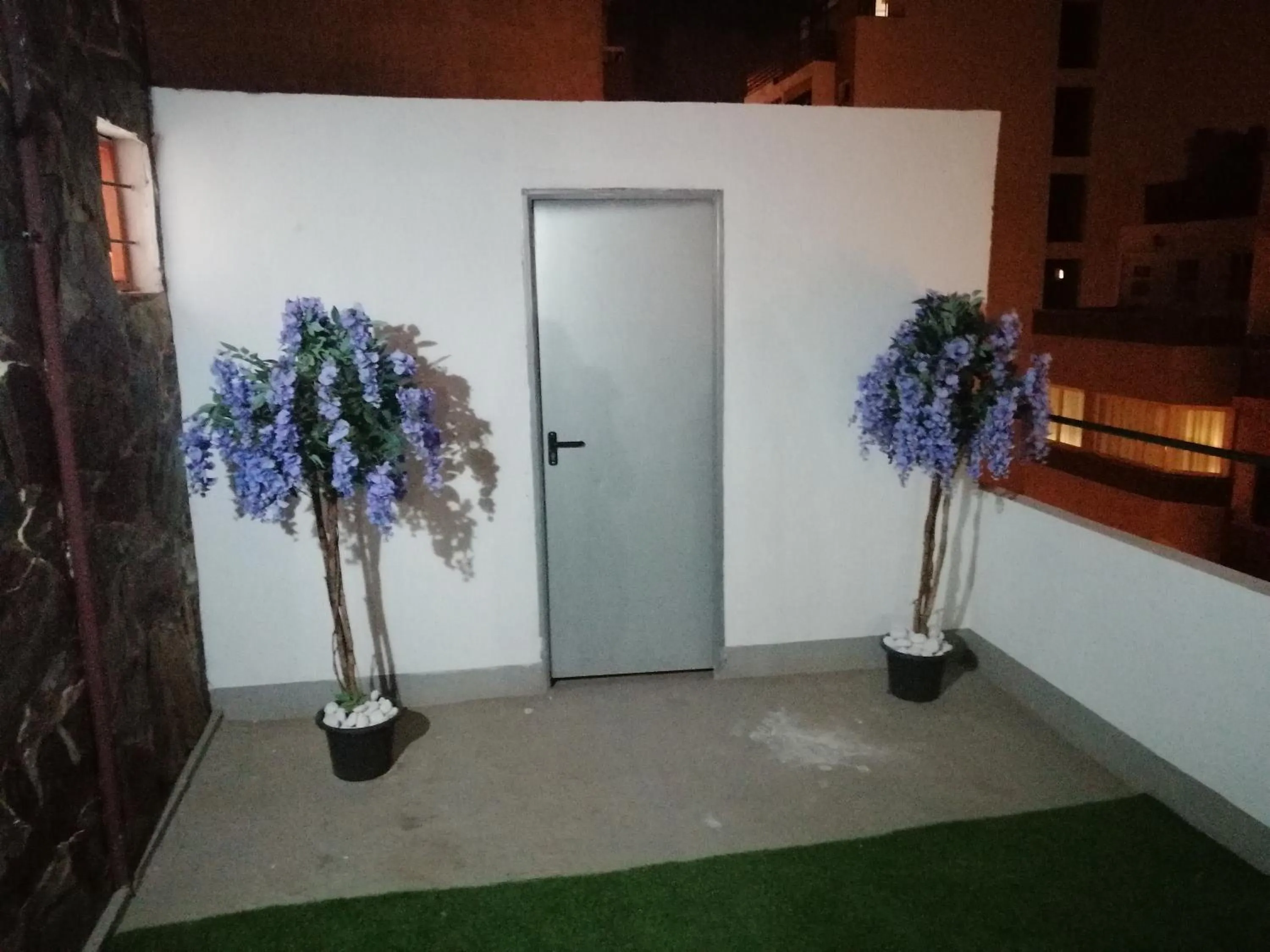 Balcony/Terrace in Alcaravaneras Hostel